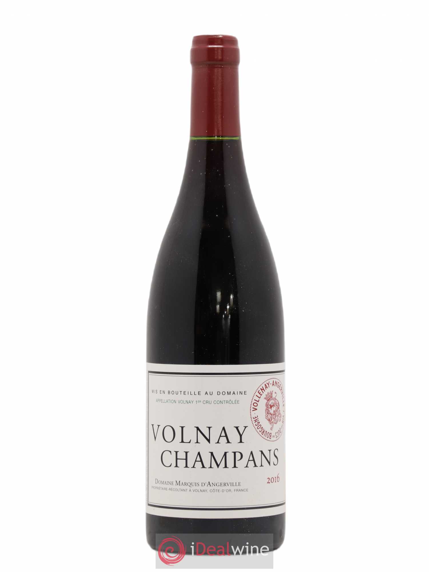 Volnay 1er Cru Champans Marquis d'Angerville (Domaine) 2016 - Lot de 1 bouteille - 0