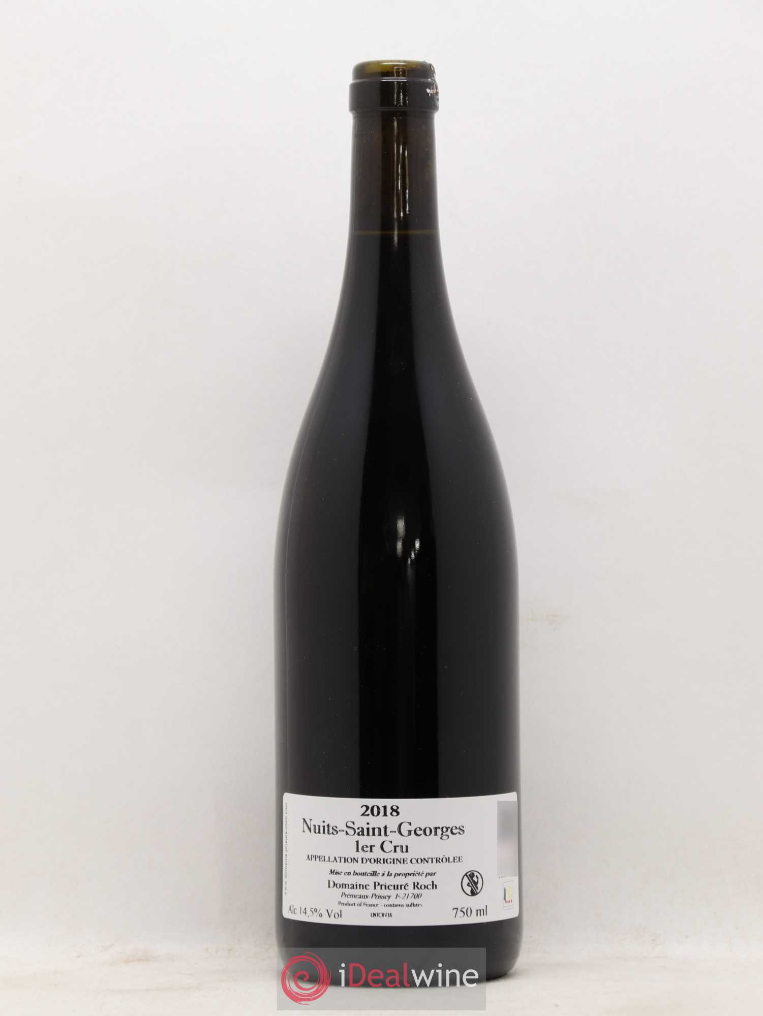Nuits-Saint-Georges 1er Cru Vieilles Vignes Prieuré Roch 2018 - Lot de 1 bouteille - 1
