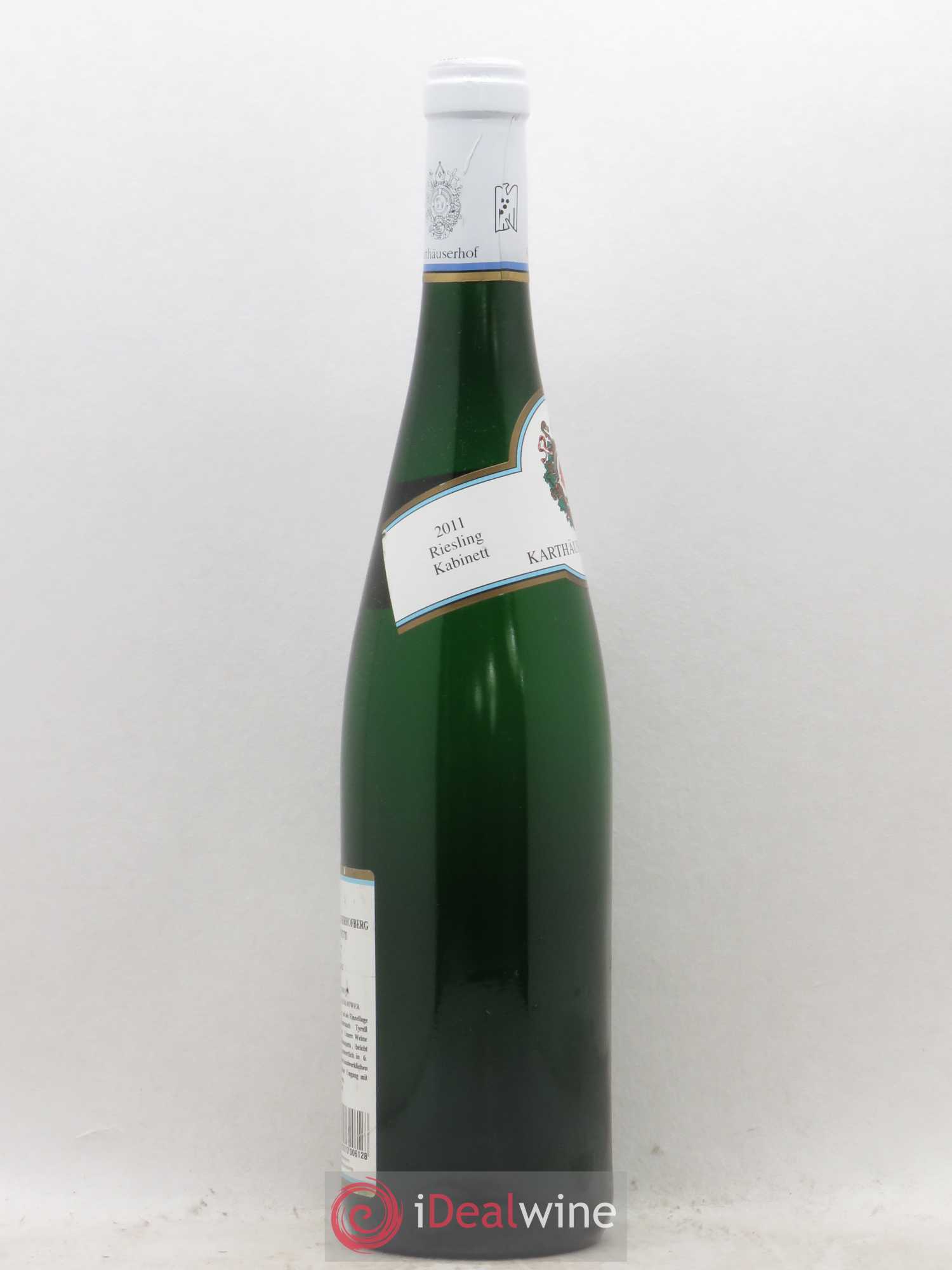 Allemagne Mosel-Saar Riesling Kabinett Eitelsbacher Karthauserhofberg (sans prix de réserve) 2011 - Posten von 1 Flasche - 1