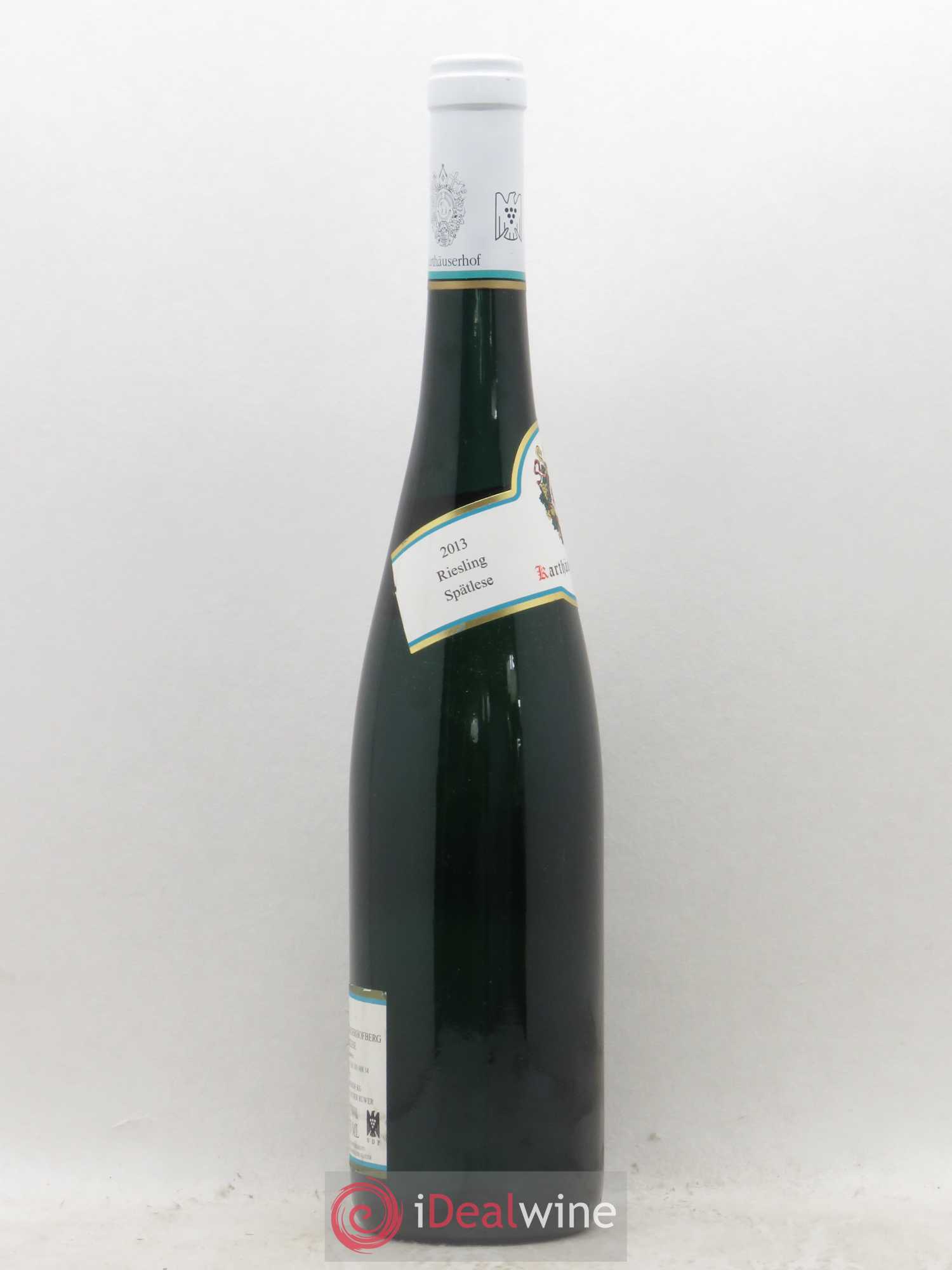 Allemagne Mosel-Saar Riesling Spatlese Eitelsbacher Karthauserhofberg (sans prix de réserve) 2013 - Posten von 1 Flasche - 1