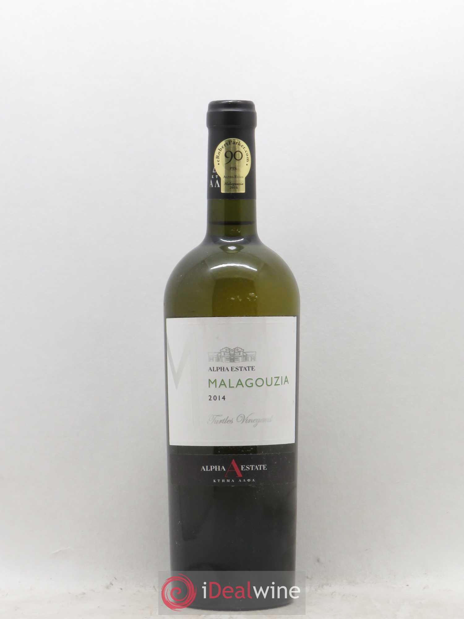 Vins Etrangers Grèce Alpha Estate Malagouzia Turtles Vineyard (sans prix de réserve) 2014 - Posten von 1 Flasche - 0
