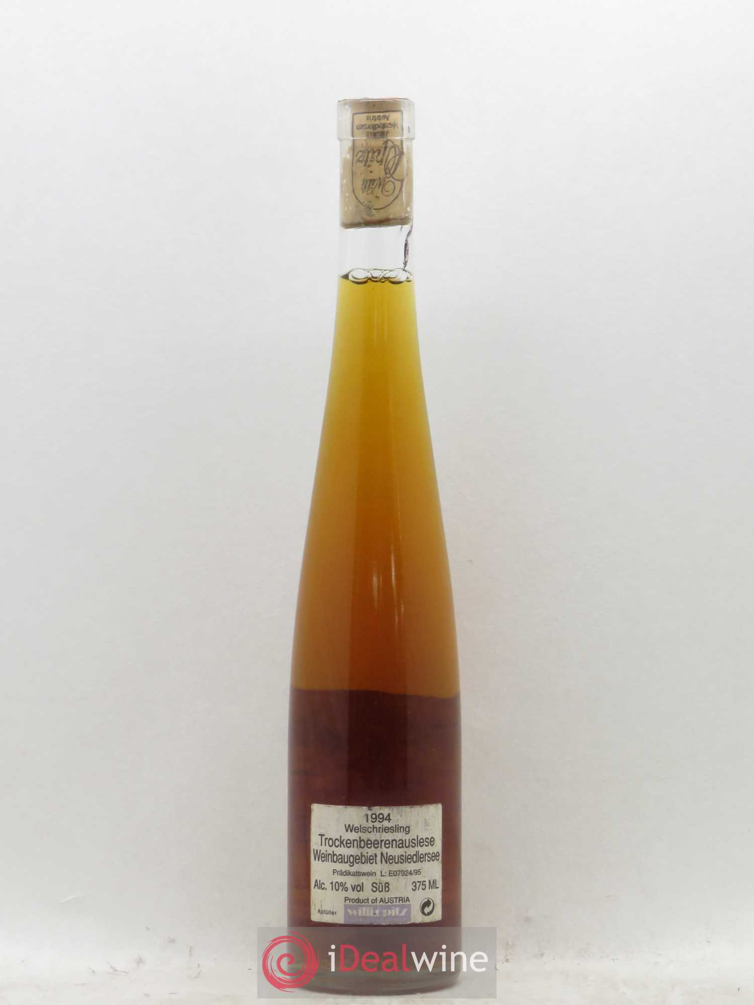 Autriche Riesling Eiswein Trockenbeerenauslese Willi Opitz Welsch (sans prix de réserve) 1994 - Posten von 1 Demi-Flasche - 1