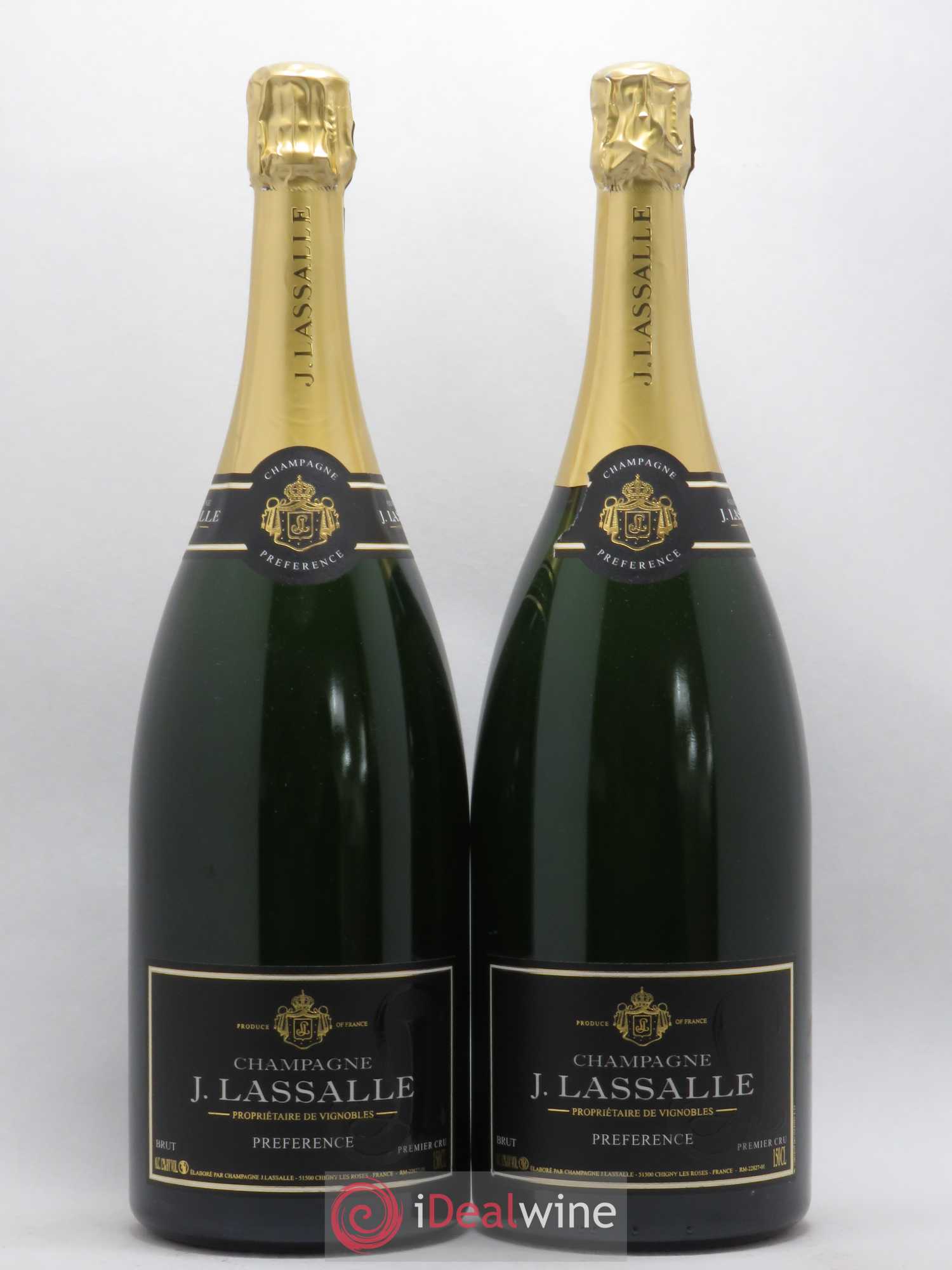 Champagne Lassalle Préférence (sans prix de réserve) - Posten von 2 Magnum - 0