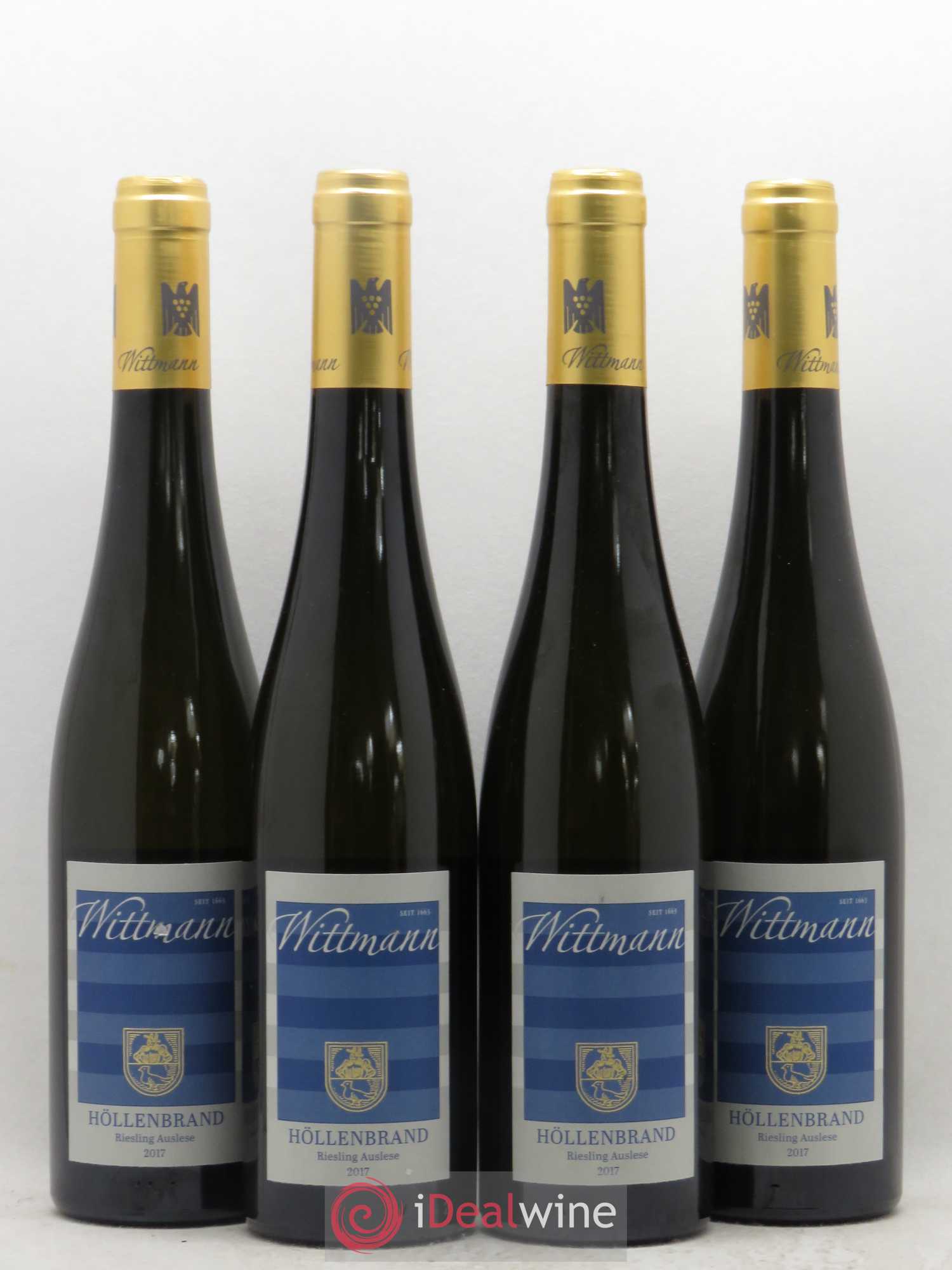 Allemagne Rheinhessen 2017 - Posten von 4 Flaschen - 0