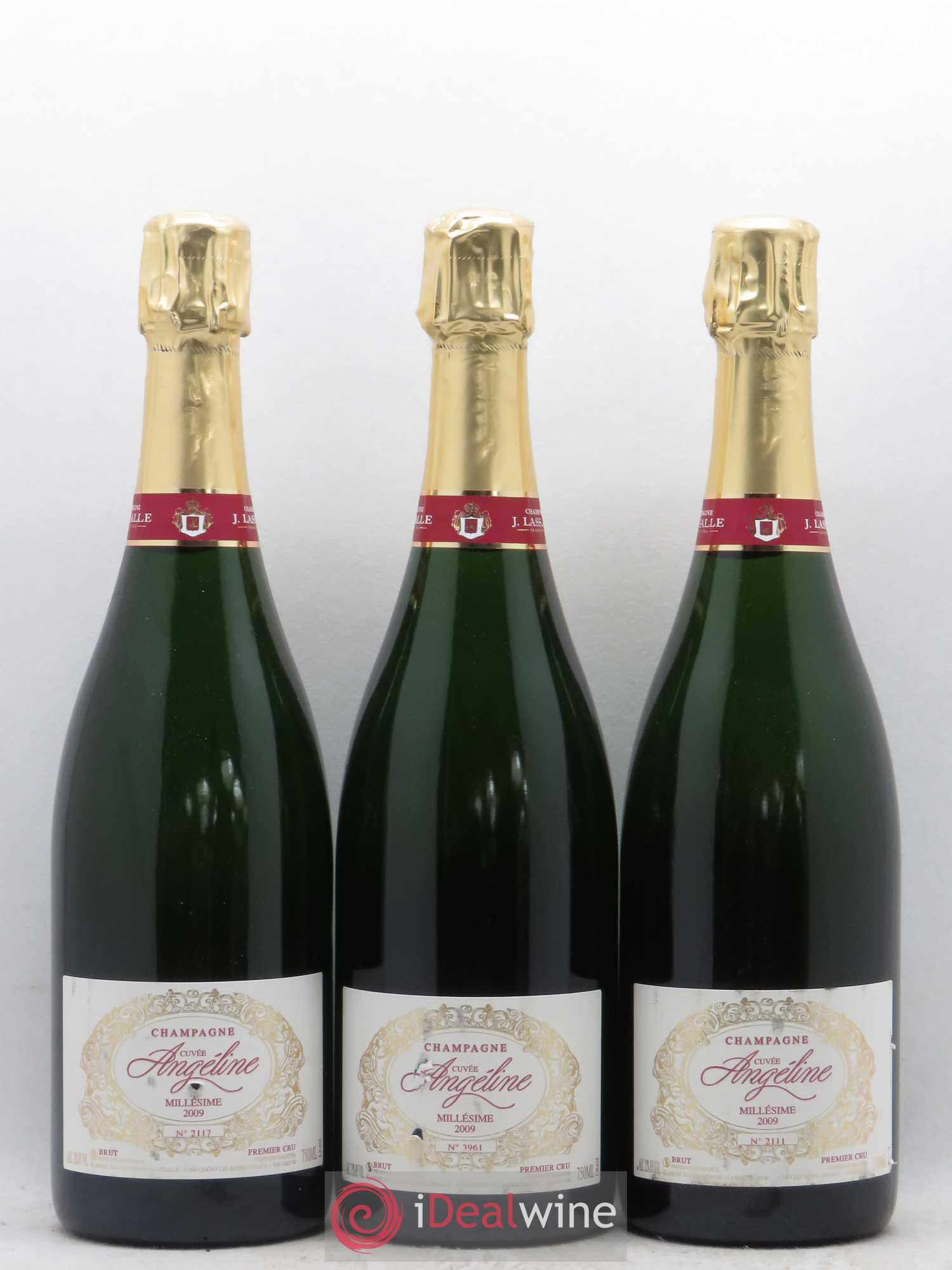 Champagne Lassalle Blanc de Blancs Cuvée Angéline (sans prix de réserve) 2009 - Posten von 6 Flaschen - 2