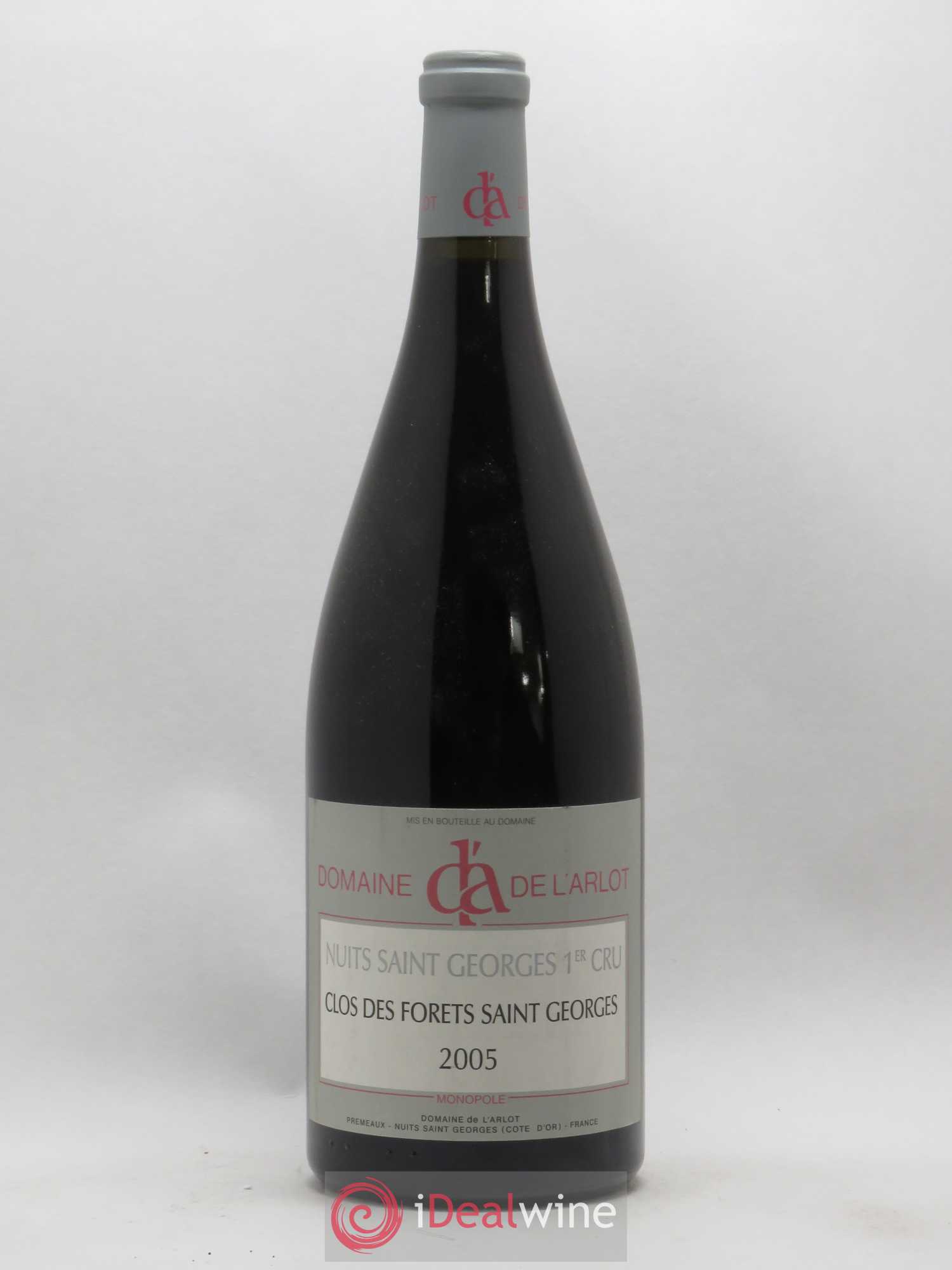 Nuits-Saint-Georges 1er Cru Clos des Forêts Saint-Georges Domaine de l'Arlot 2005 - Lot de 1 magnum - 0