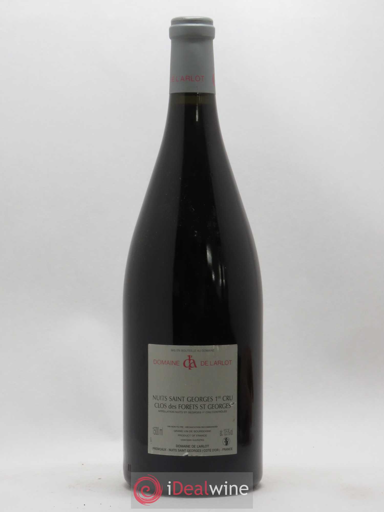 Nuits-Saint-Georges 1er Cru Clos des Forêts Saint-Georges Domaine de l'Arlot 2005 - Lot de 1 magnum - 1