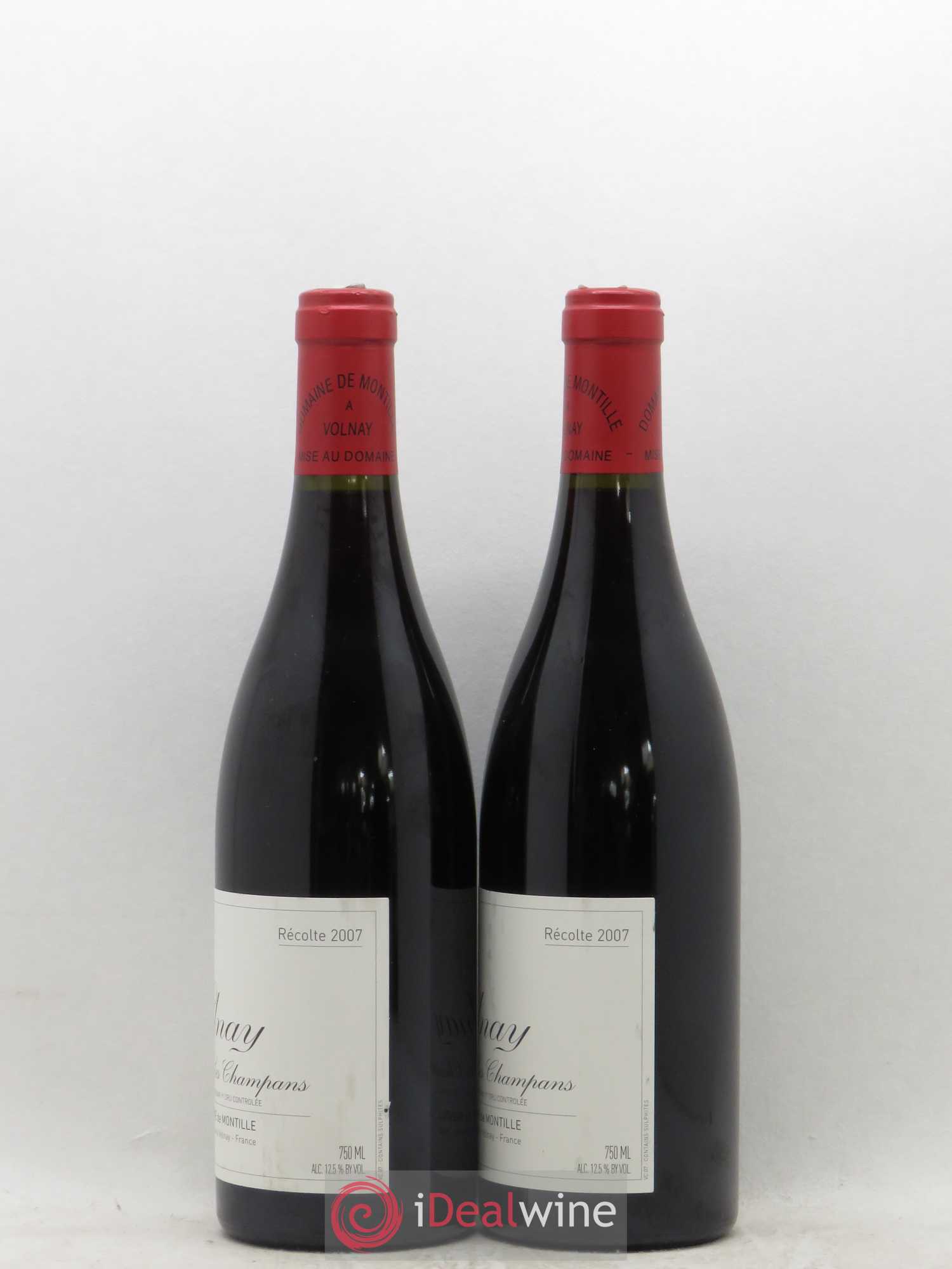 Volnay 1er Cru Les Champans De Montille (Domaine) 2007 - Lotto di 2 bottiglie - 1