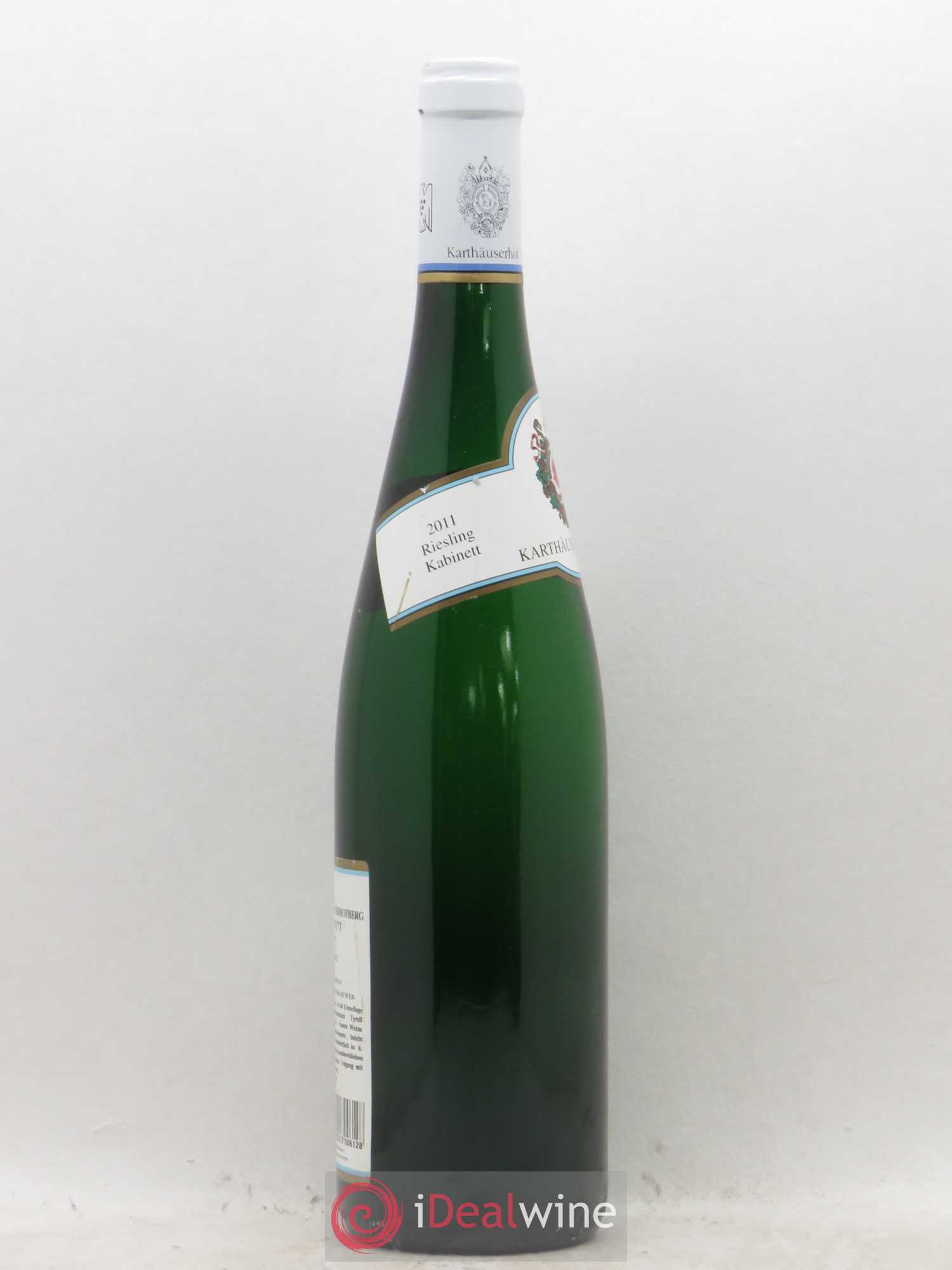 Allemagne Mosel-Saar Karthauserhofberg Eitelsbacher Riesling Kabinett (sans prix de réserve) 2011 - Posten von 1 Flasche - 1
