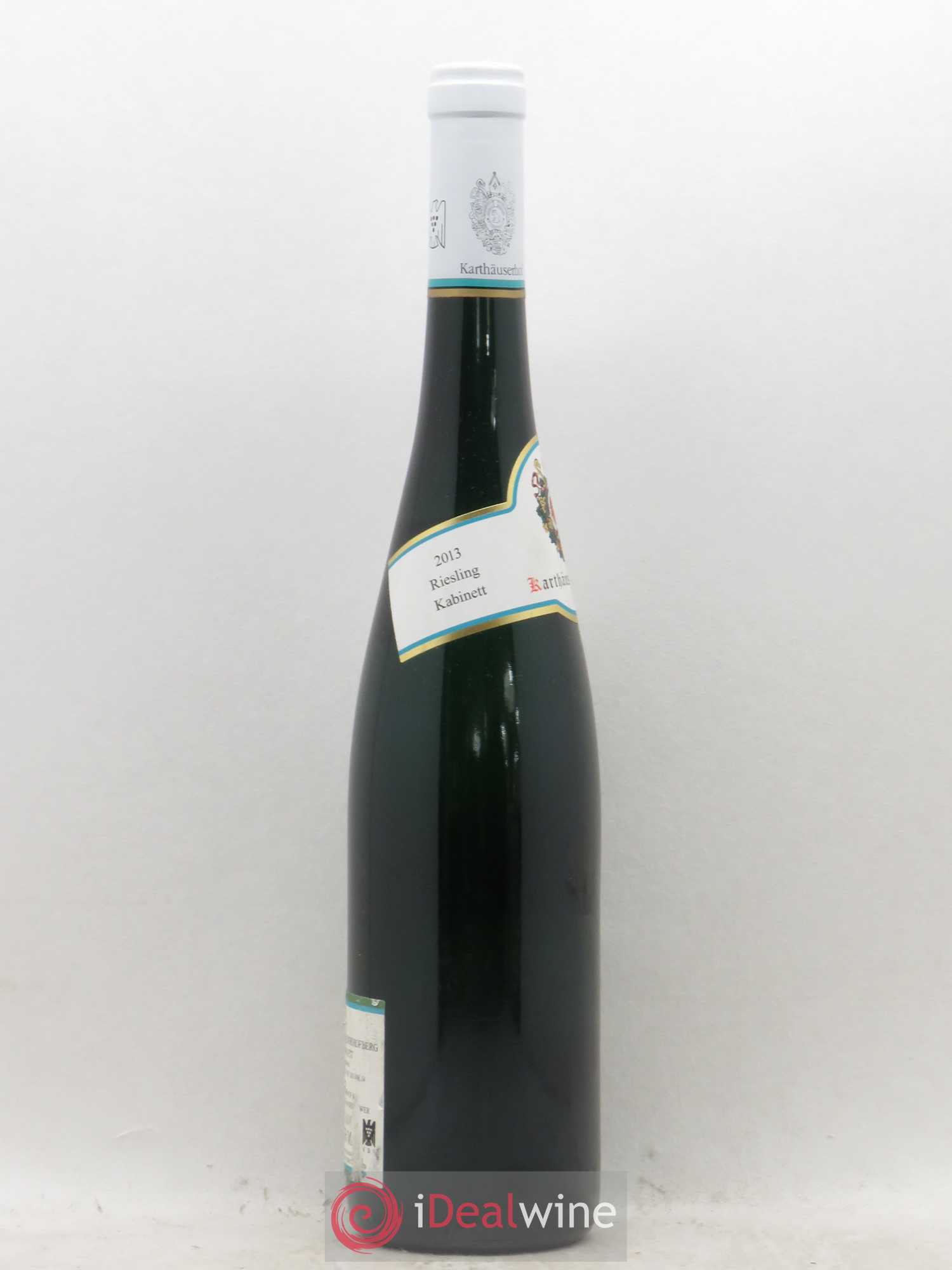 Allemagne Mosel-Saar Karthauserhofberg Eitelsbacher Riesling Kabinett (sans prix de réserve) 2013 - Posten von 1 Flasche - 1