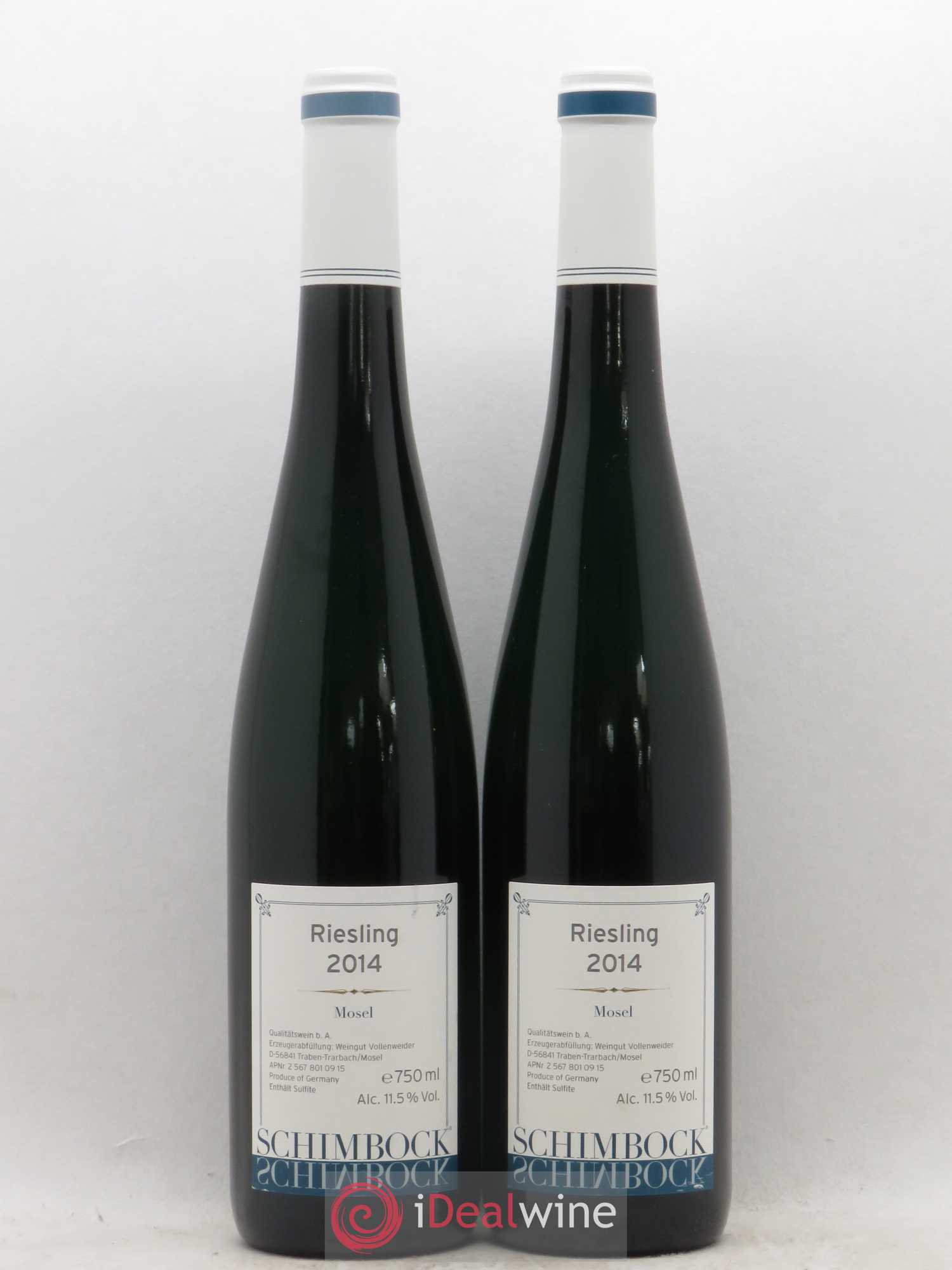 Riesling Mosel Schimbock (sans prix de réserve) 2014 - Lotto di 2 bottiglie - 0
