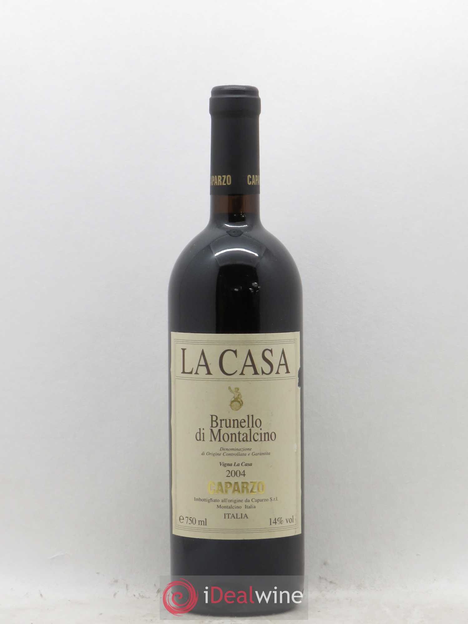 Brunello di Montalcino Caparzo Vigna La Casa (sans prix de réserve) 2004 - Posten von 1 Flasche - 0
