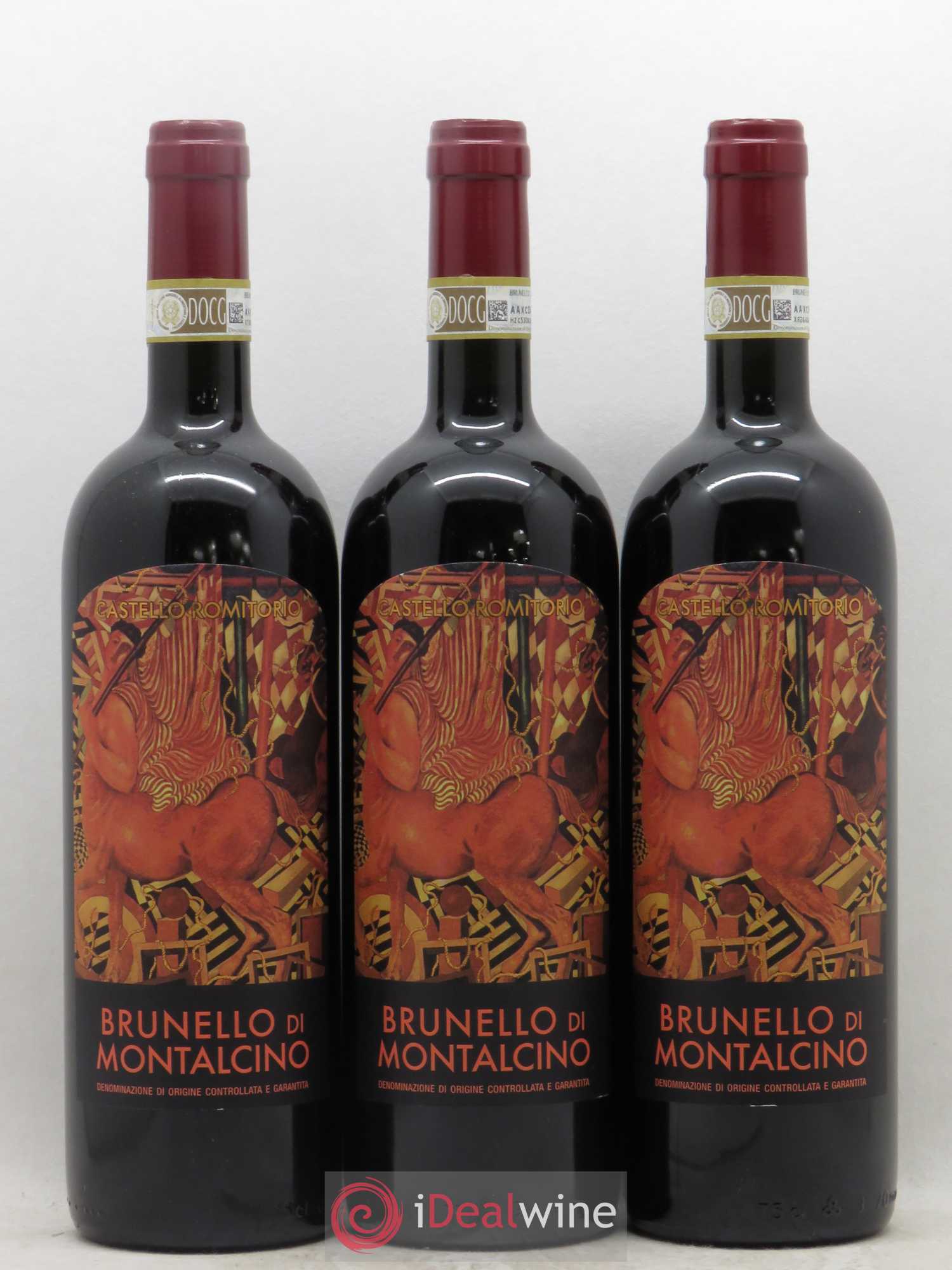 Brunello di Montalcino Castello Romitorio 2013 - Lot de 3 bouteilles - 0