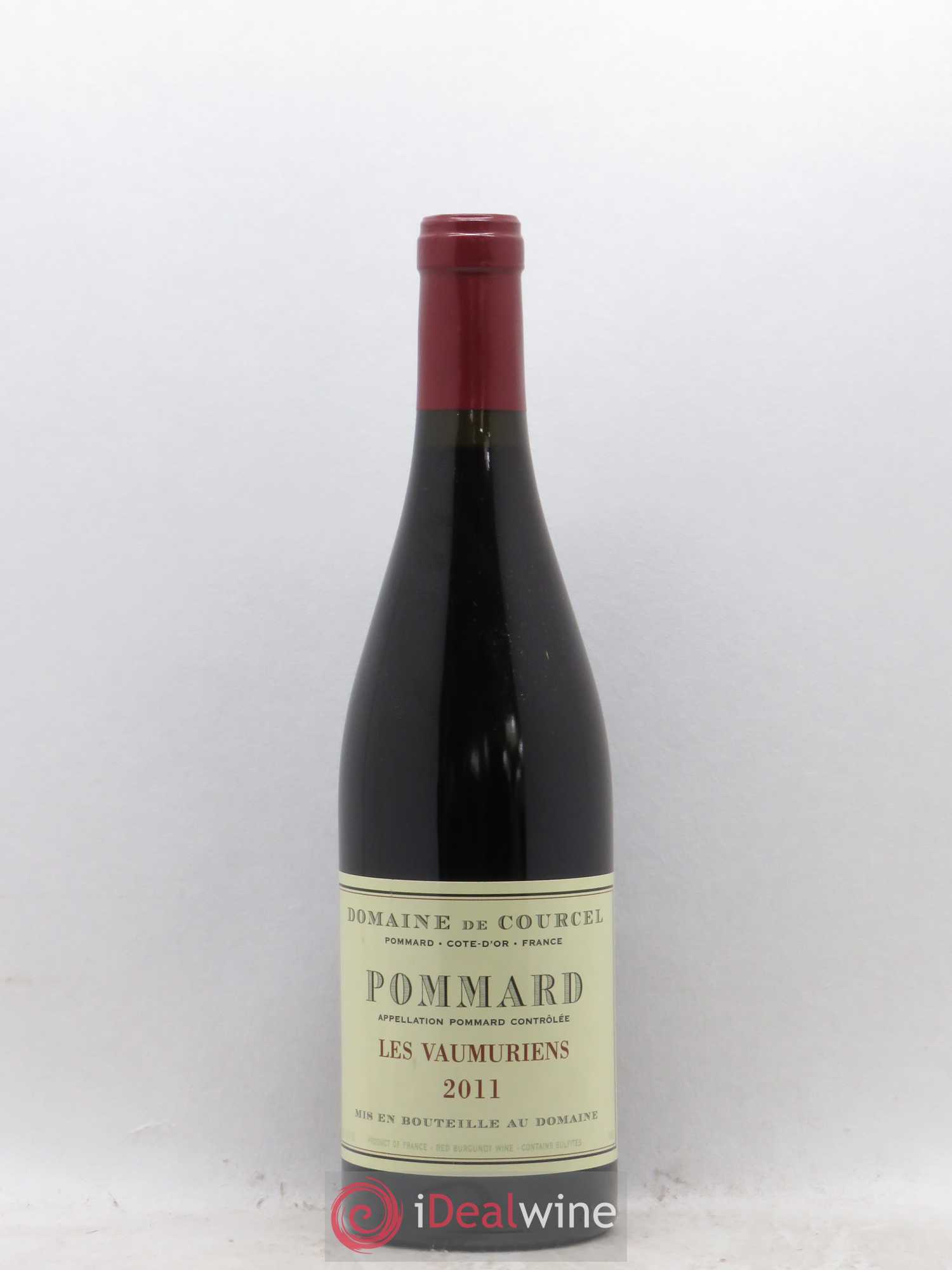 Pommard Les Vaumuriens de Courcel (Domaine) (sans prix de réserve) 2011 - Lot de 1 bouteille - 0
