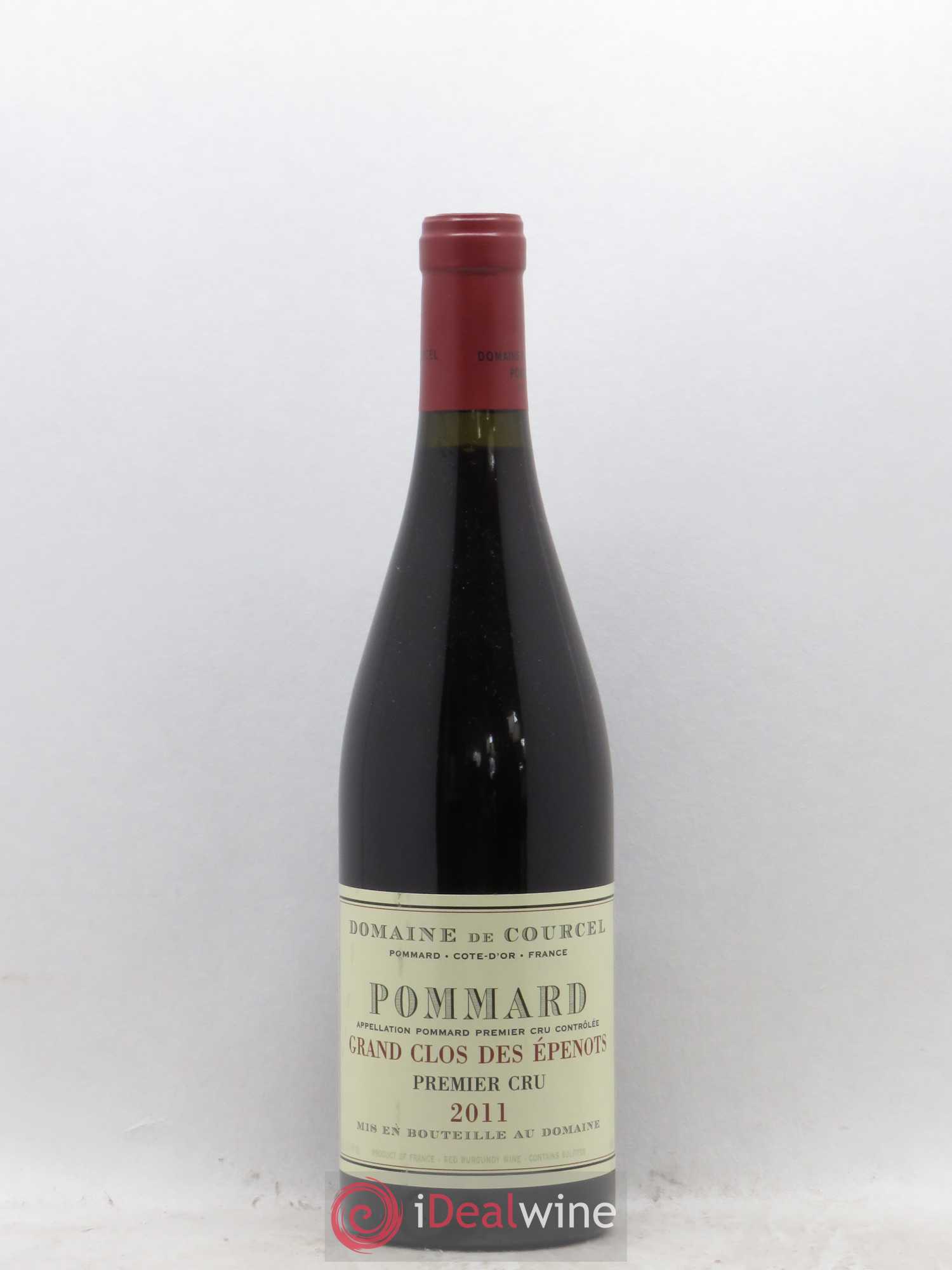 Pommard 1er Cru Grand Clos des Epenots de Courcel (Domaine) (sans prix de réserve) 2011 - Lot de 1 bouteille - 0