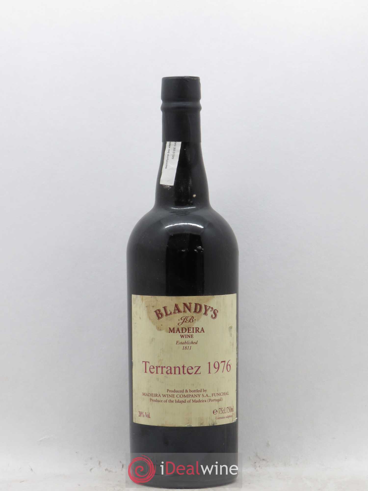 Madère Blandys Terrantez 1976 - Posten von 1 Flasche - 0