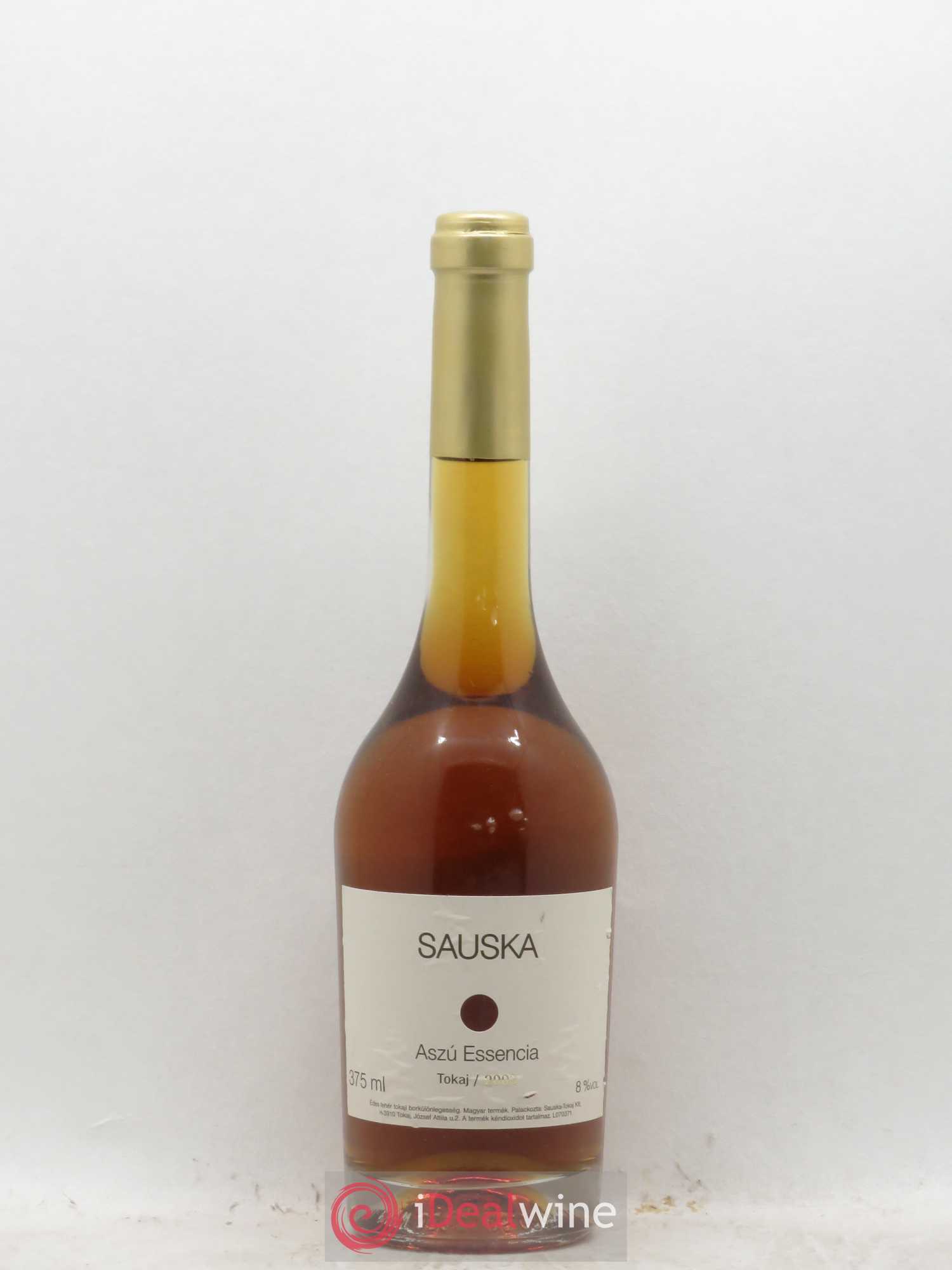 Tokaji Essencia Sauska (sans prix de réserve) 2003 - Lot de 1 demi bouteille - 0