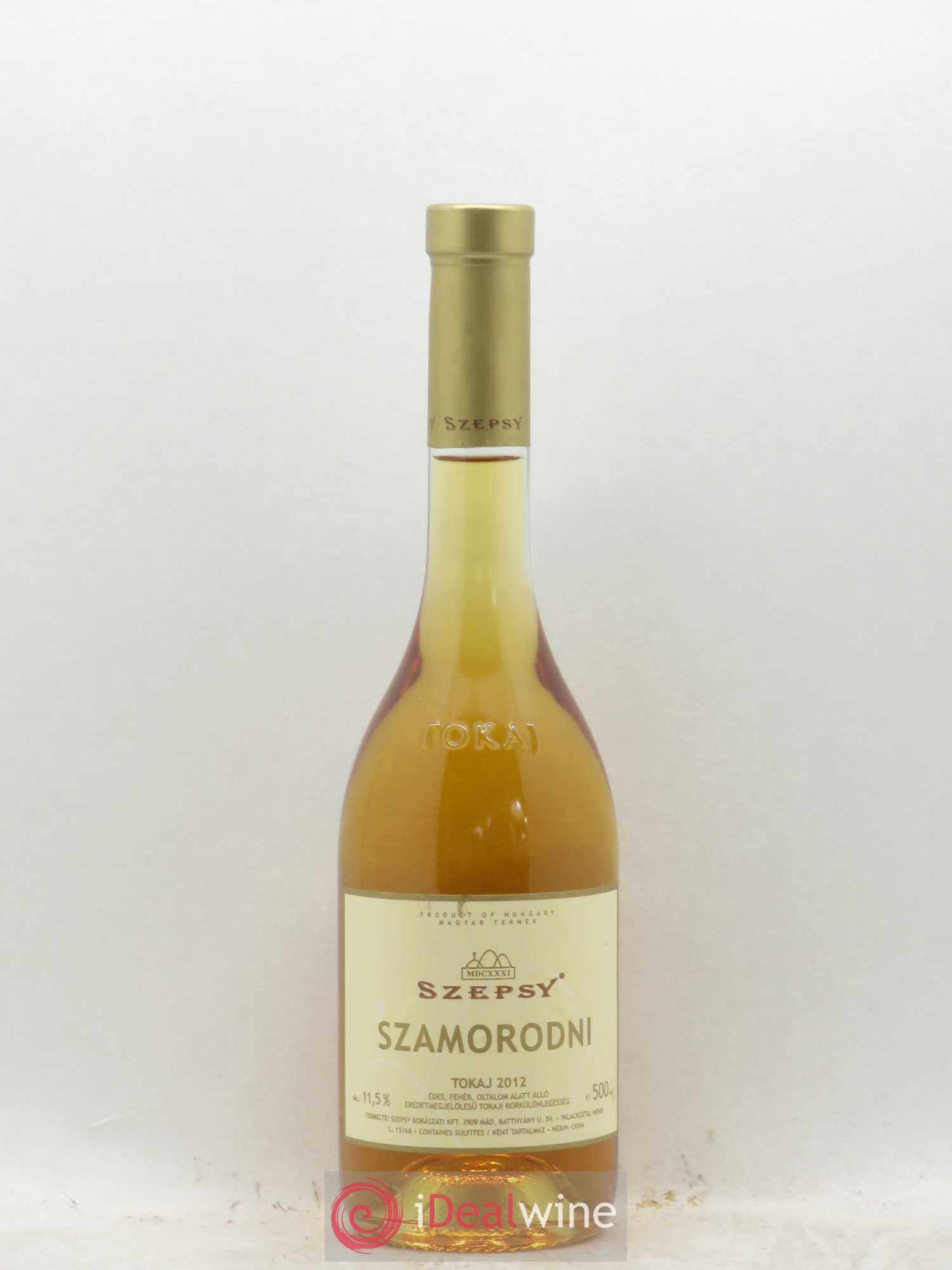 Tokaji Szepsy Szanorodni 50cl (sans prix de réserve) 2012 - Posten von 1 Flasche - 0