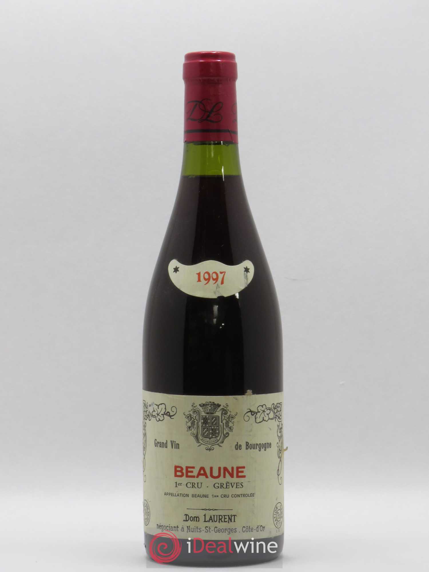 Beaune 1er Cru Grèves Dominique Laurent (sans prix de réserve) 1997 - Posten von 1 Flasche - 0