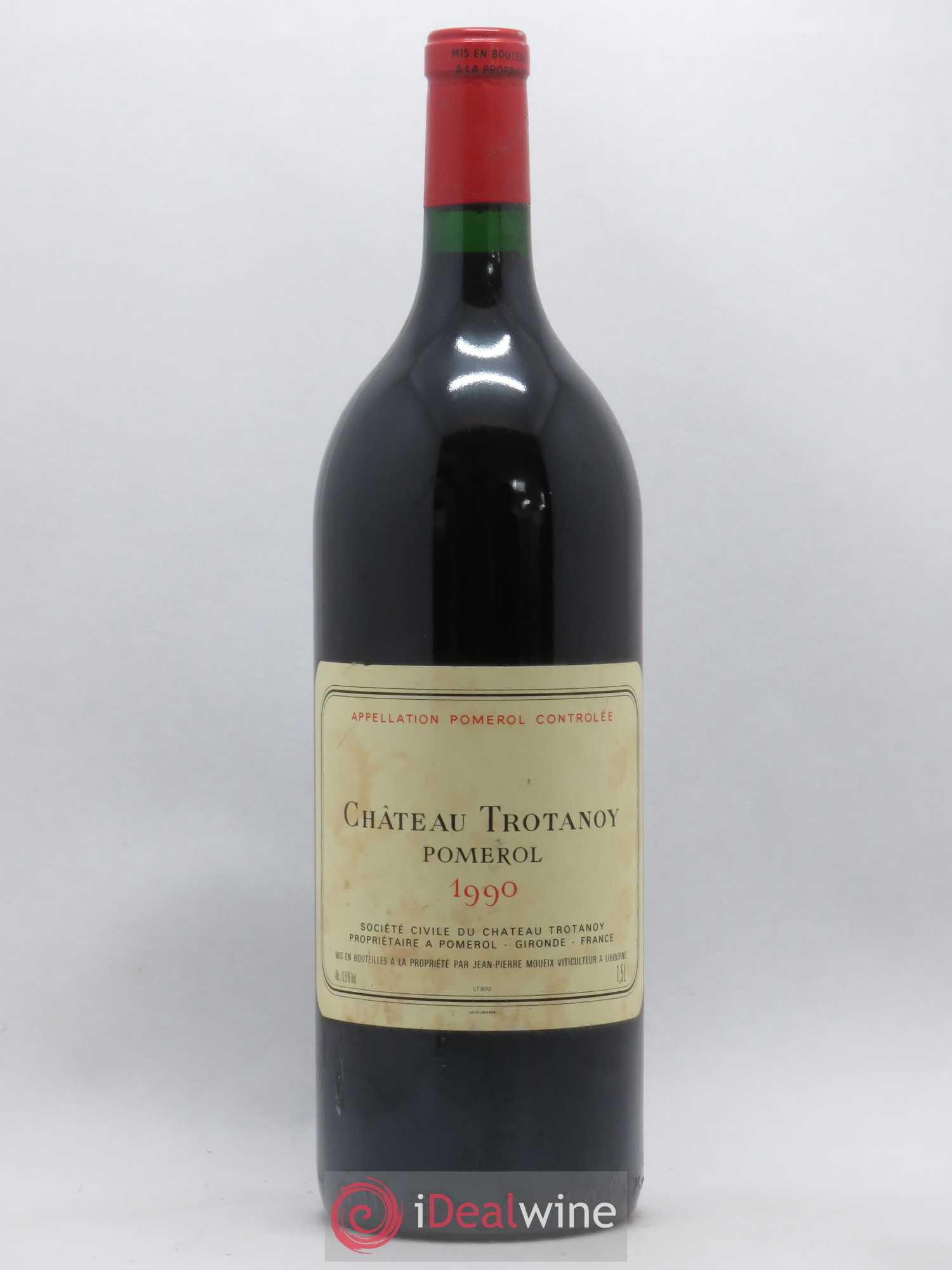 Château Trotanoy 1990 - Lot de 1 magnum - 0