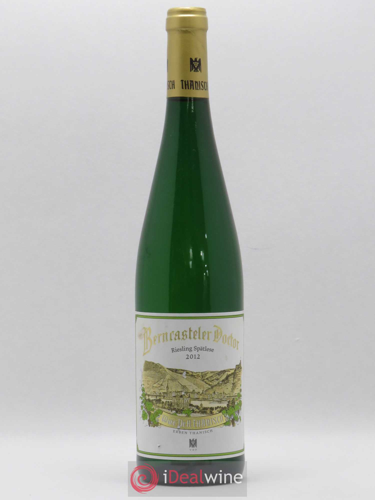 Riesling Dr. H. Thanisch Bernkasteler Doctor Spätlese (sans prix de réserve) 2012 - Lot de 1 bouteille - 0