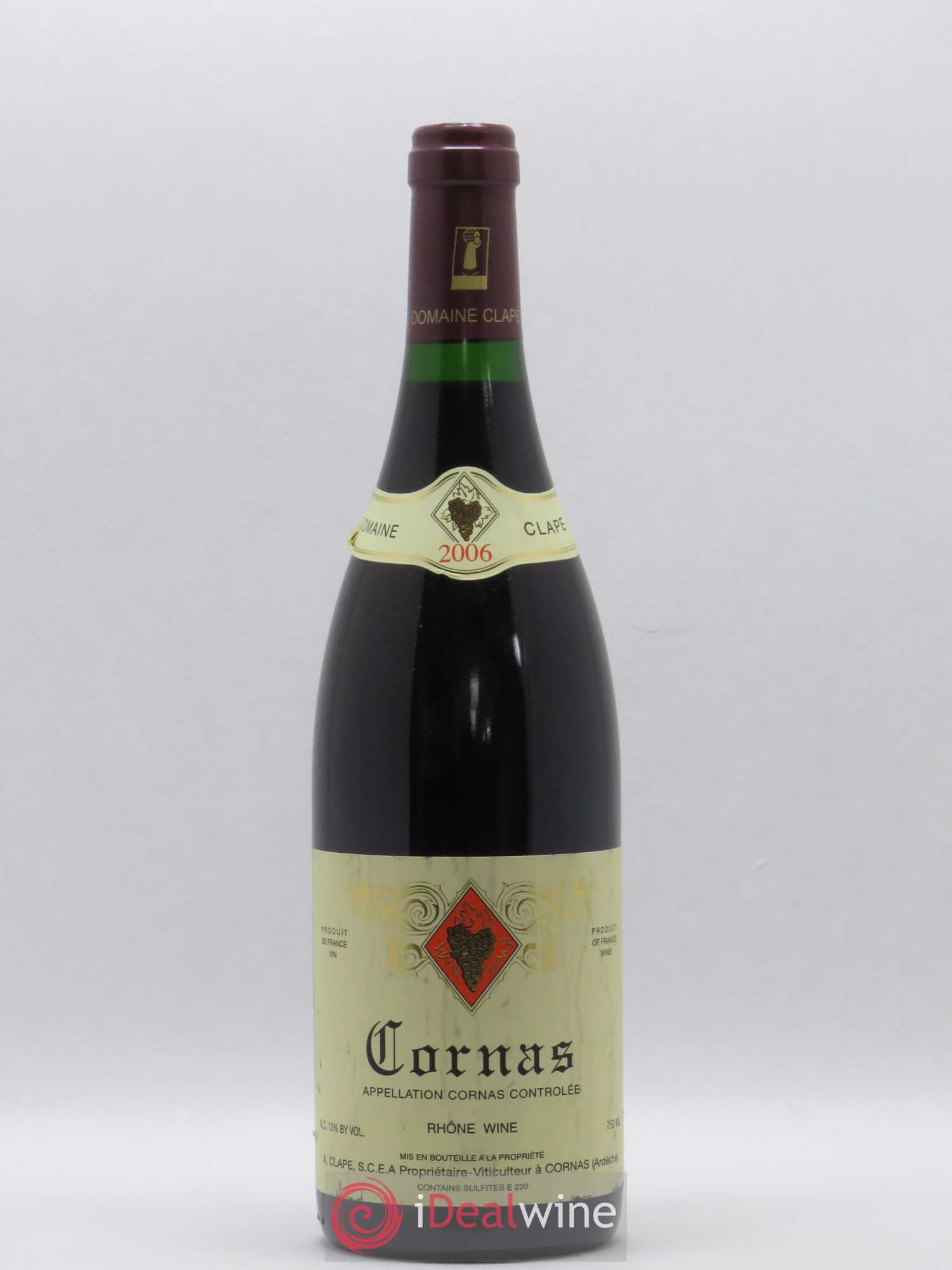 Cornas Auguste Clape 2006 - Lot de 1 bouteille - 0