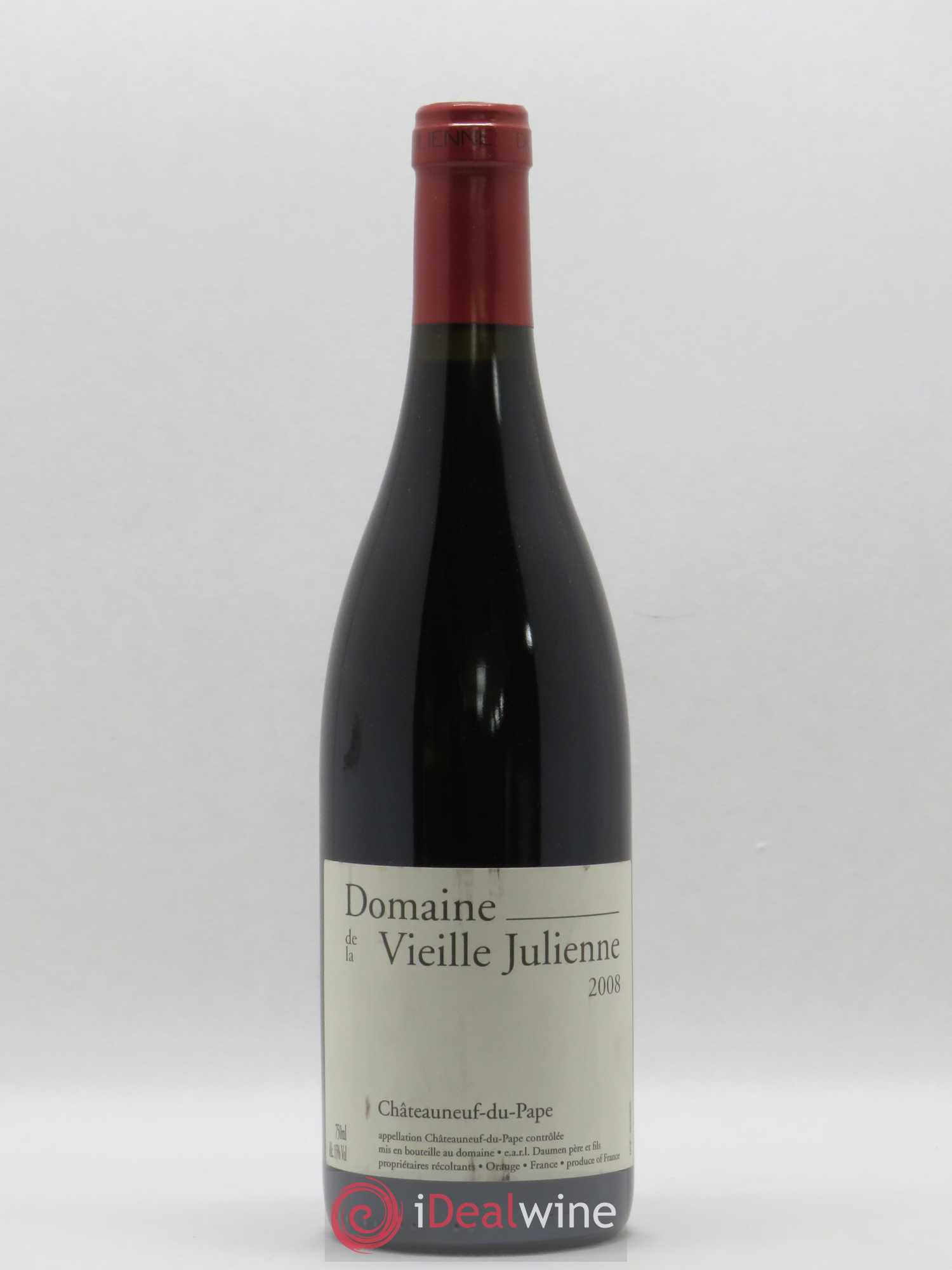 Châteauneuf-du-Pape Vieille Julienne (Domaine de la) Jean-Paul Daumen (sans prix de réserve) 2008 - Lot de 1 bouteille - 0