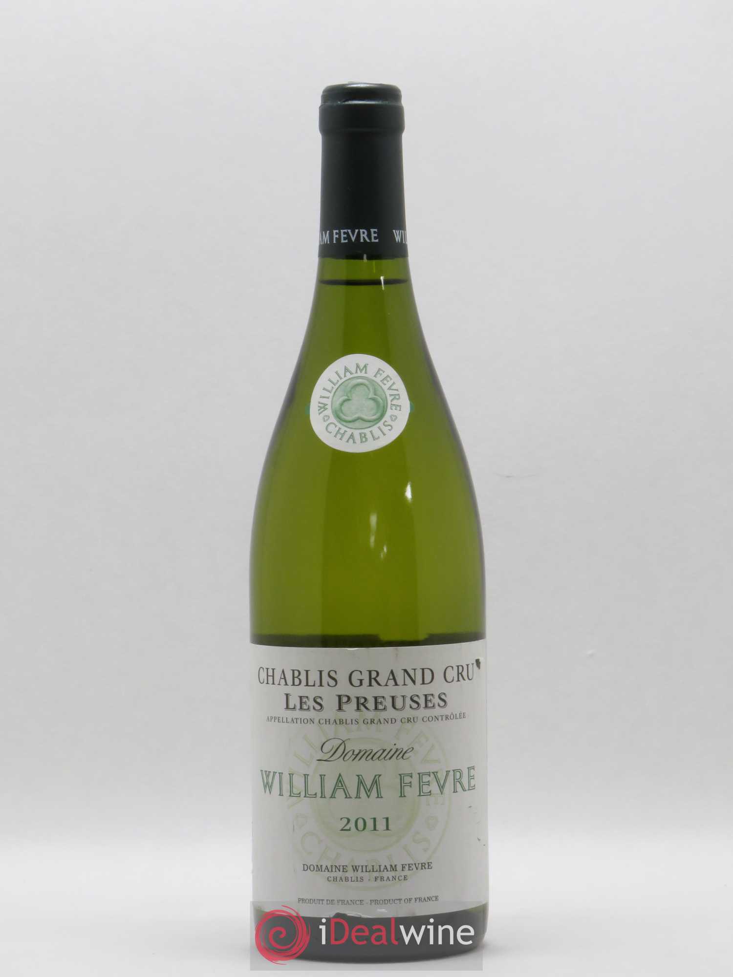 Chablis Grand Cru les Preuses William Fèvre (sans prix de réserve) 2011 - Lot de 1 bouteille - 0