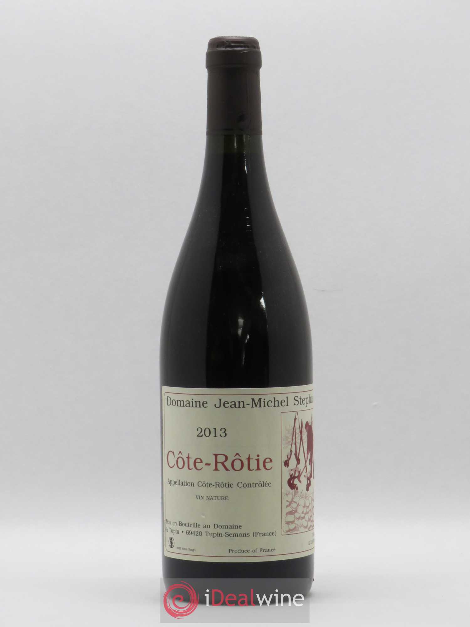 Côte-Rôtie Jean-Michel Stephan (sans prix de réserve) 2013 - Lot de 1 bouteille - 0