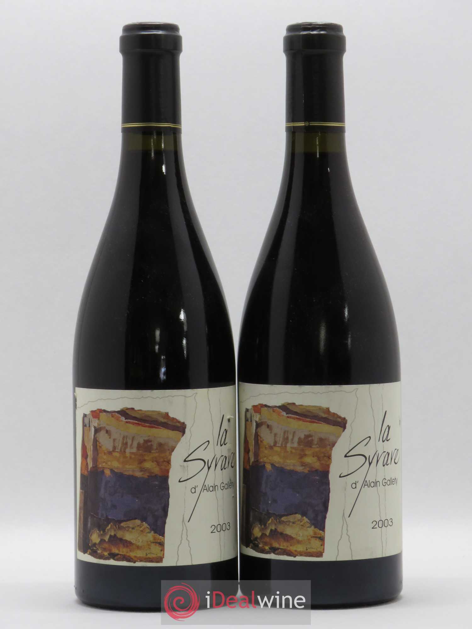 Côtes du Vivarais La Syrare Gallety (Domaine) 2003 - Lot de 2 bouteilles - 0