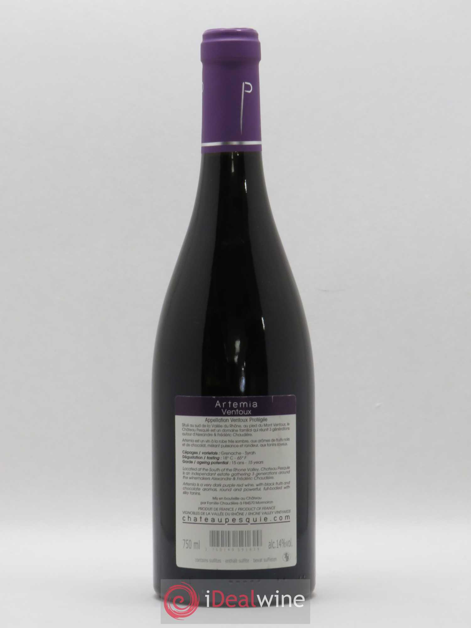 Ventoux Pesquie Artemia (sans prix de réserve) 2014 - Posten von 1 Flasche - 1