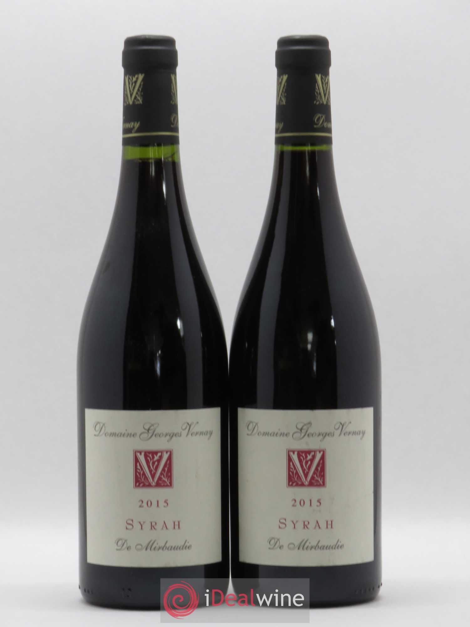 Collines Rhodaniennes Cuvée de Mirabaudie Domaine Georges Vernay (sans prix de réserve) 2015 - Posten von 2 Flaschen - 0