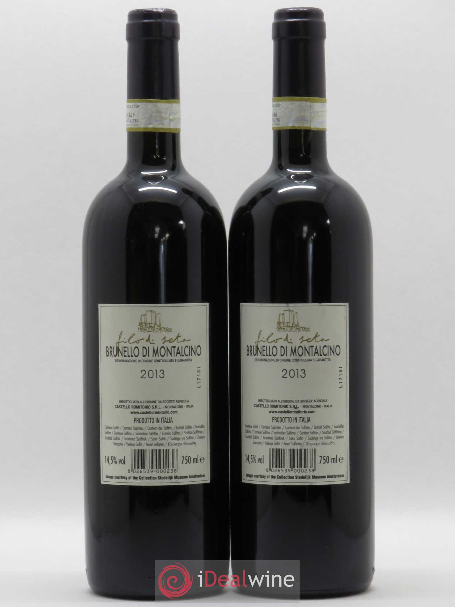 Brunello di Montalcino Filo di Jeta Castello Romitorio (sans prix de réserve) 2013 - Posten von 2 Flaschen - 1