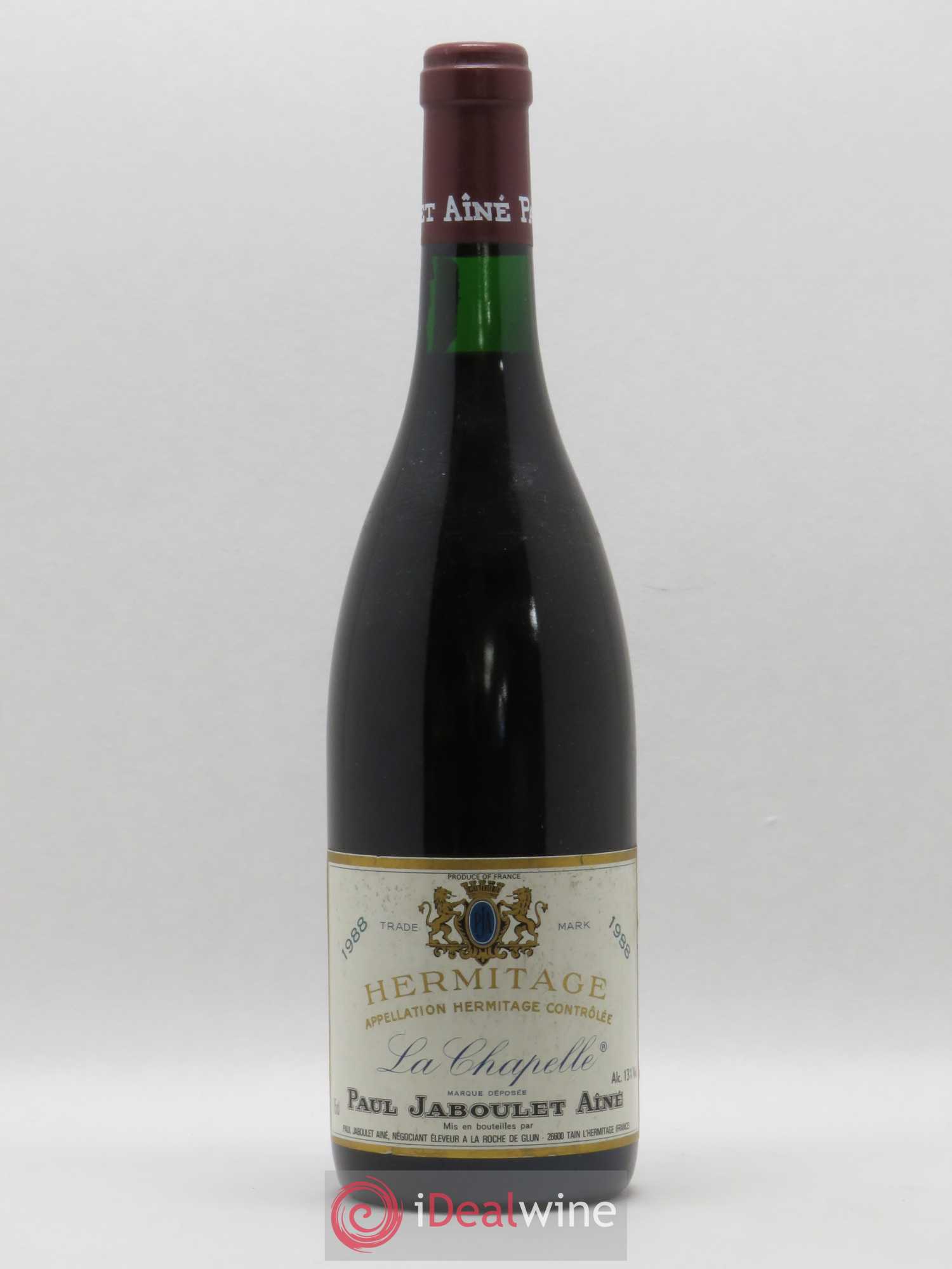 Hermitage La Chapelle Paul Jaboulet Ainé (sans prix de réserve) 1988 - Lot de 1 bouteille - 0