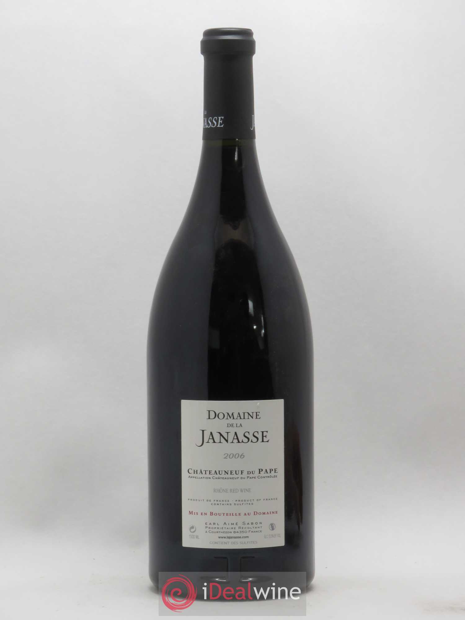 Châteauneuf-du-Pape Cuvée Chaupin La Janasse (Domaine de) Chaupin (sans prix de réserve) 2006 - Lotto di 1 magnum - 1