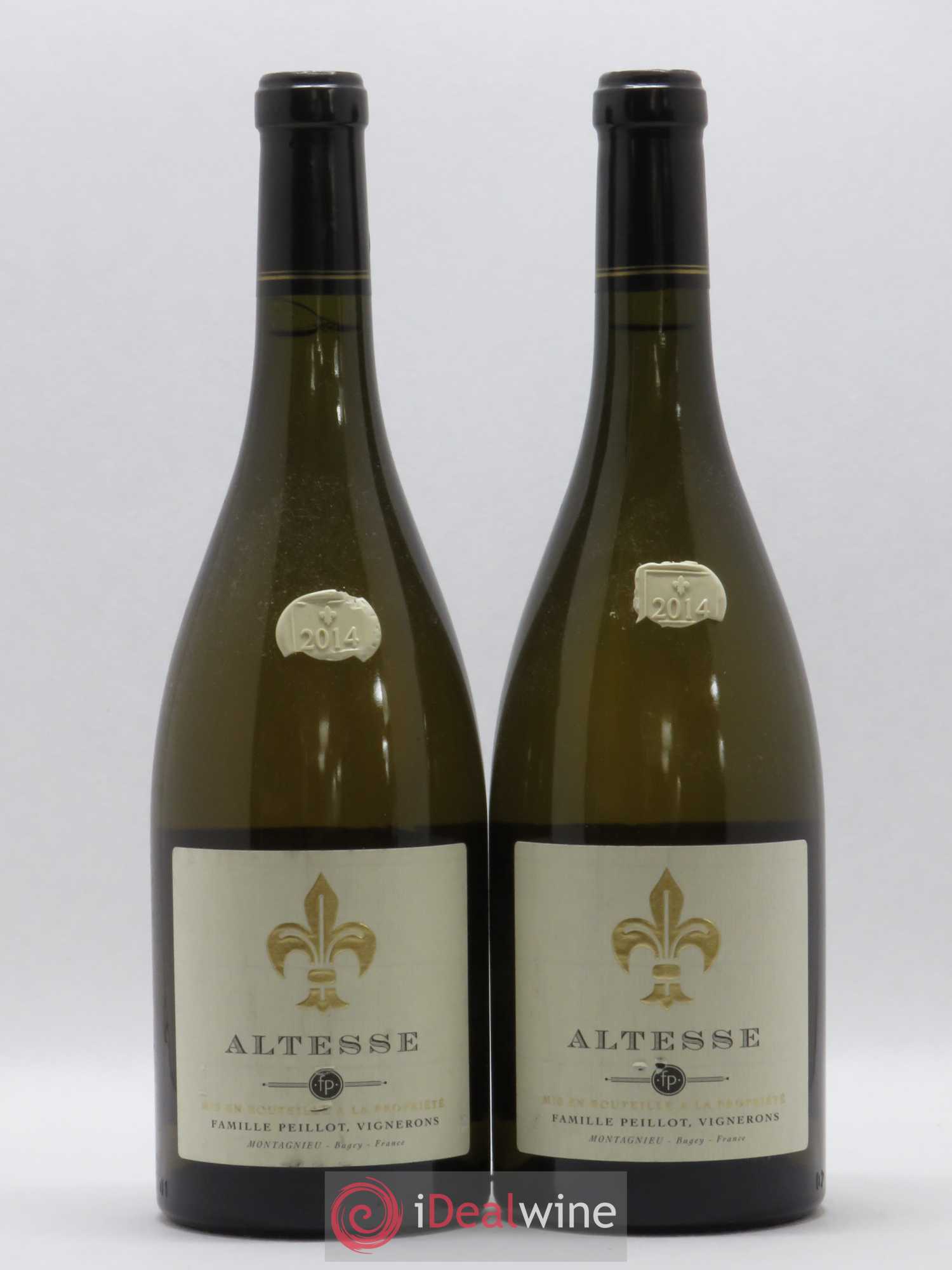 Vin de Savoie Altesse Roussette du Bugey Famille Peillot (sans prix de réserve) 2014 - Posten von 2 Flaschen - 0