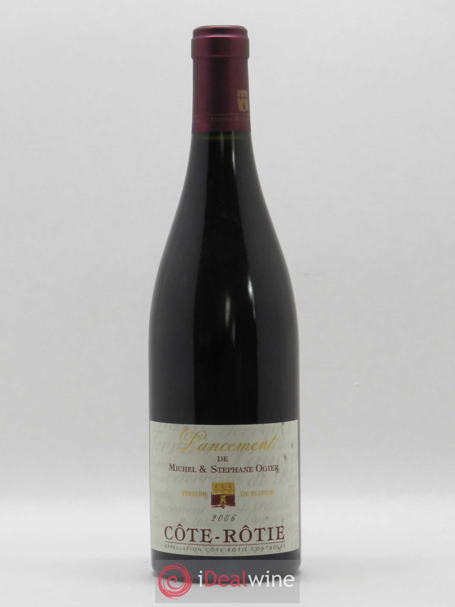 Côte-Rôtie Lancement Stéphane Ogier (sans prix de réserve) 2006 - Lot de 1 bouteille - 0