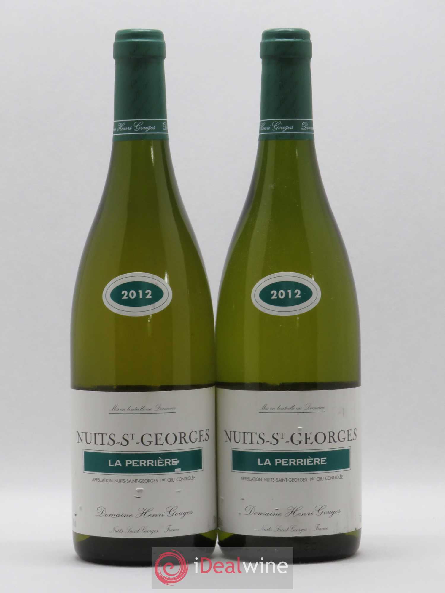 Nuits-Saint-Georges 1er Cru La Perrière Henri Gouges Domaine Henri Gouges (sans prix de réserve) 2012 - Posten von 2 Flaschen - 0
