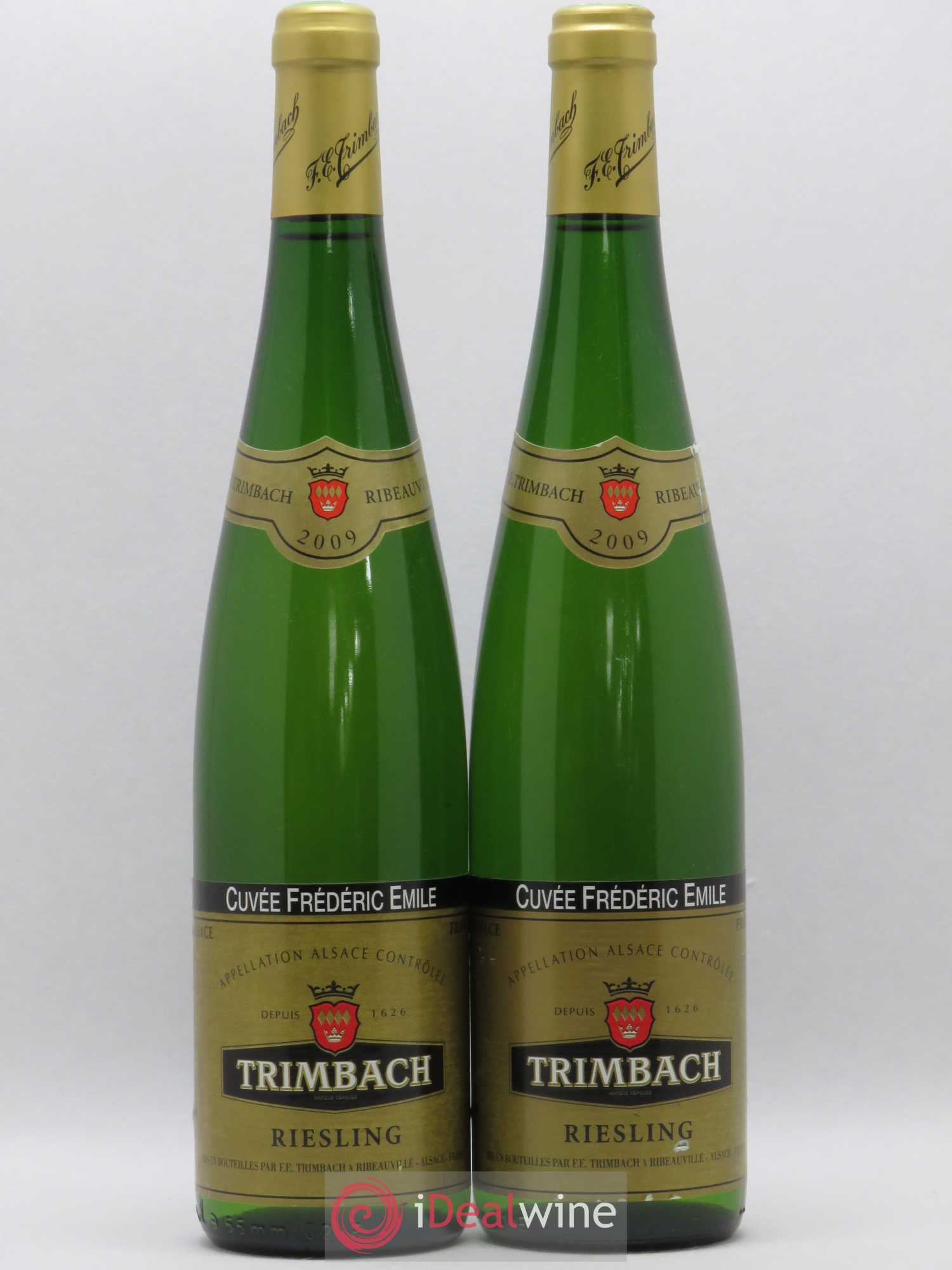 Alsace Riesling Cuvée Frédéric Emile Trimbach (Domaine) 2009 - Lot de 2 bouteilles - 0
