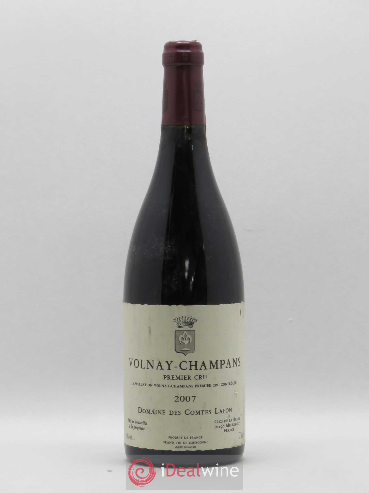 Volnay 1er Cru Champans Comtes Lafon (Domaine des) (sans prix de réserve) 2007 - Lot de 1 bouteille - 0