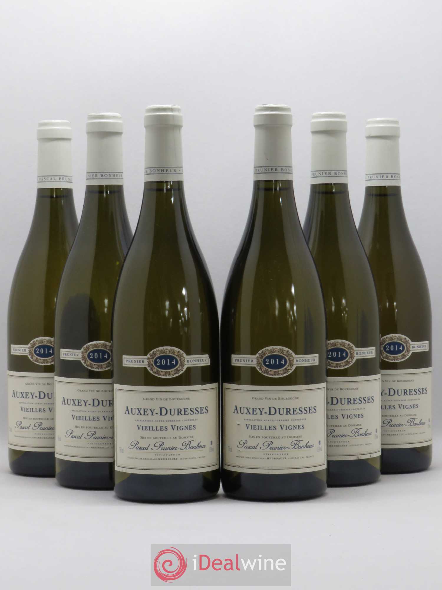 Auxey-Duresses Vieilles Vignes Pascal Prunier Bonheur 2014 - Posten von 6 Flaschen - 0