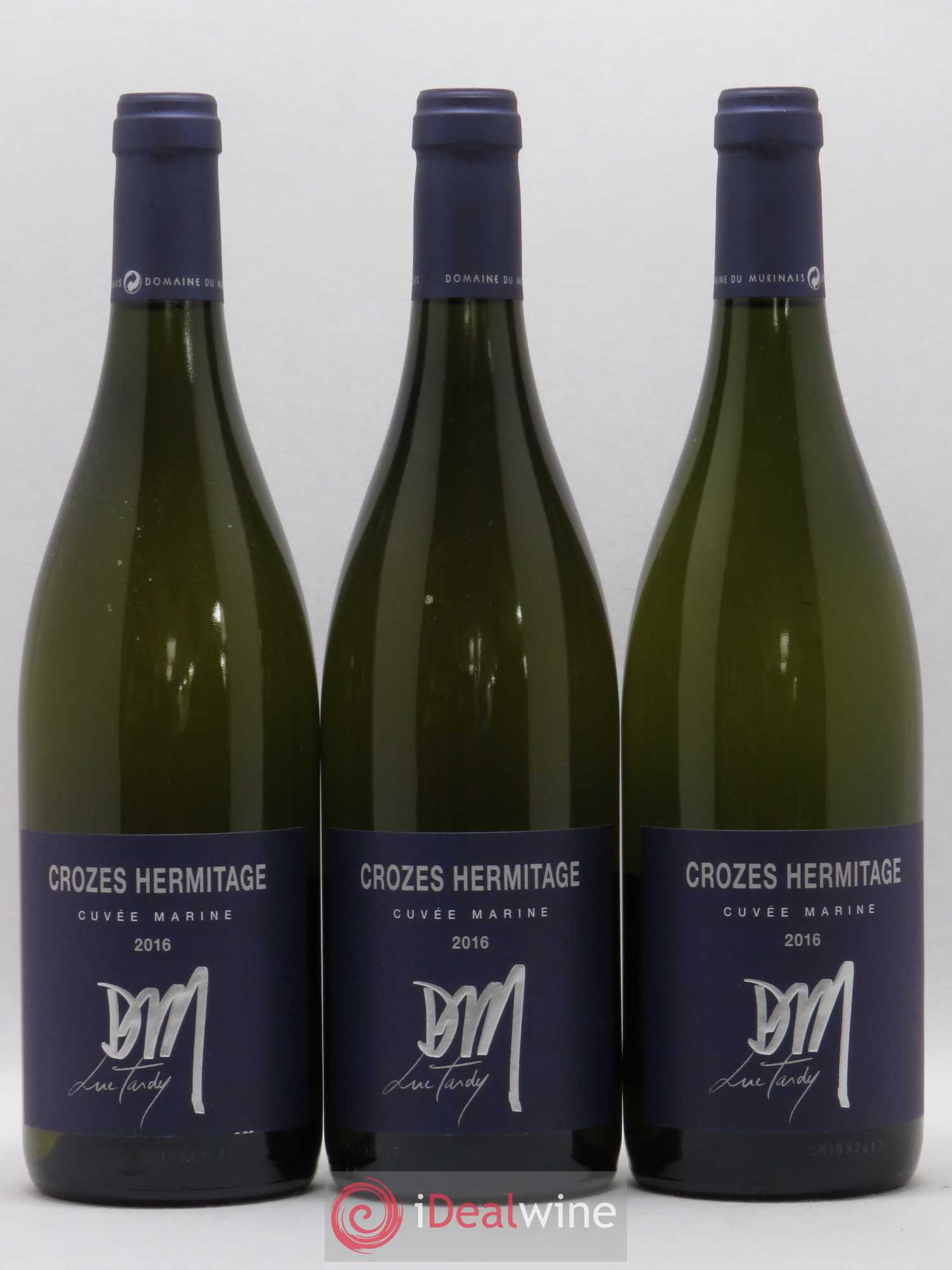 Crozes-Hermitage Marine Luc Tardy (sans prix de réserve) 2016 - Posten von 3 Flaschen - 0