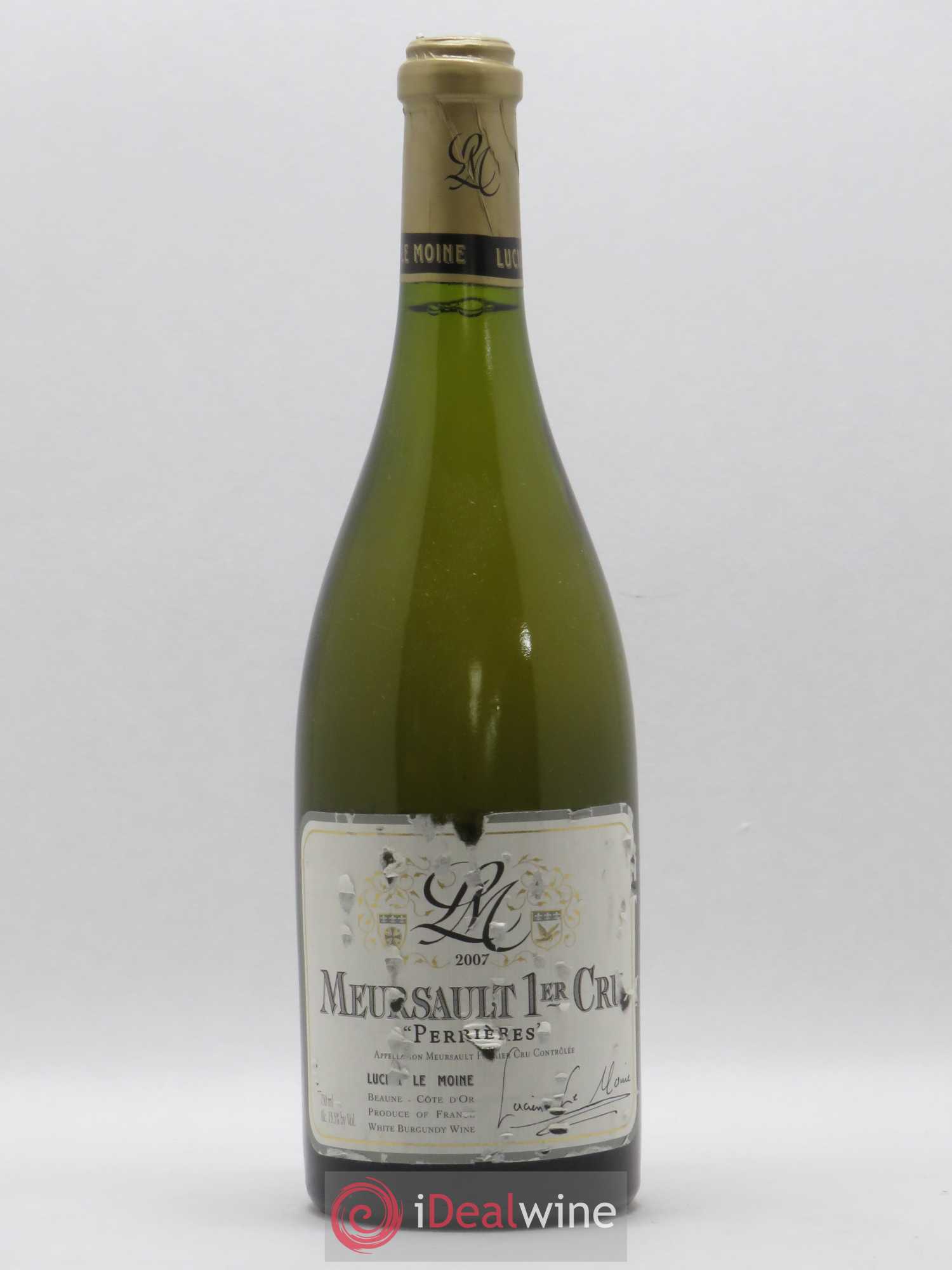 Meursault 1er Cru Perrières Lucien Le Moine 2007 - Posten von 1 Flasche - 0