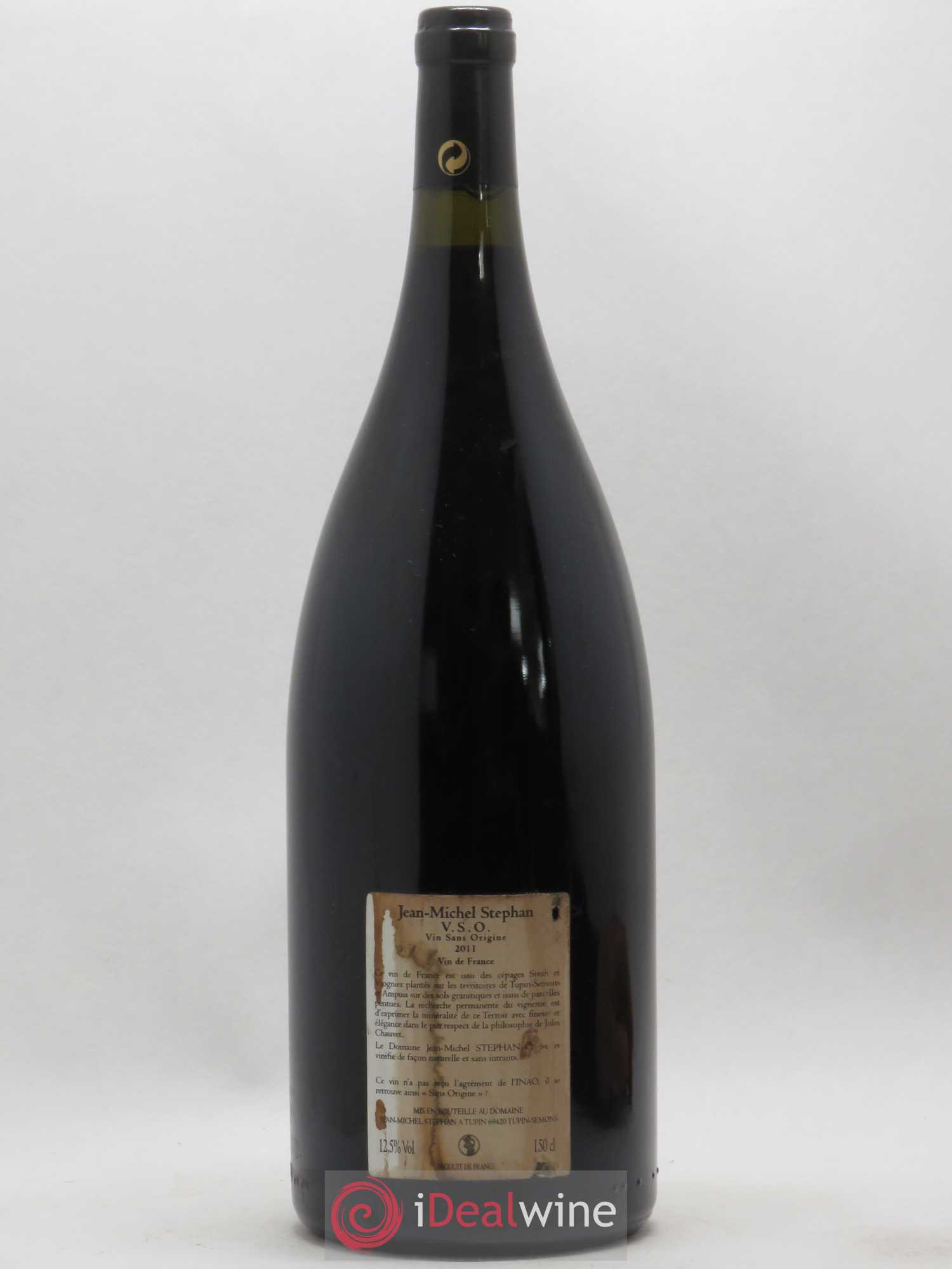 Vin de France Syrah Jean-Michel Stephan VSO - Lot de 1 magnum - 1