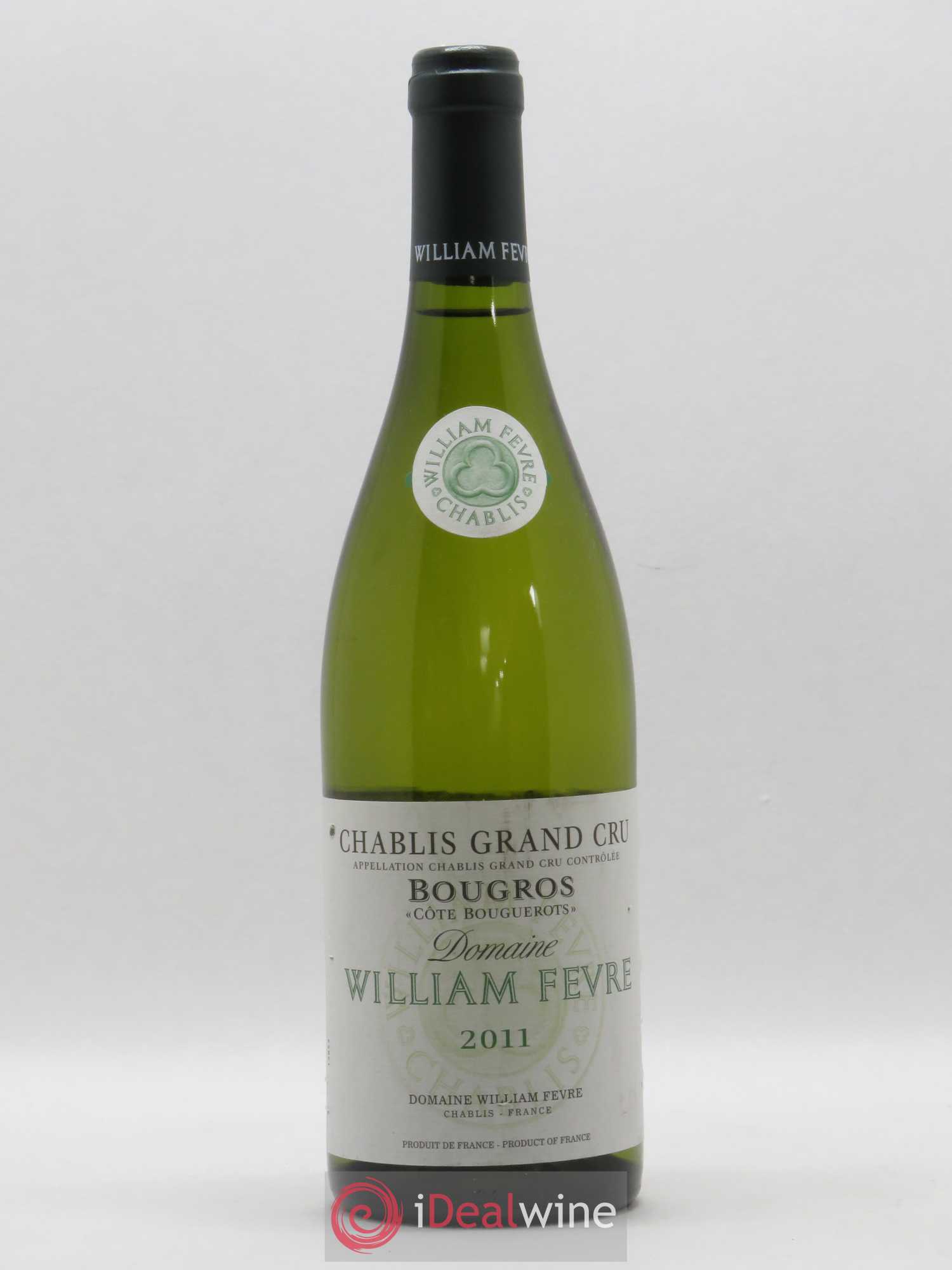 Chablis Grand Cru Bougros William Fèvre (sans prix de réserve) 2011 - Lot de 1 bouteille - 0