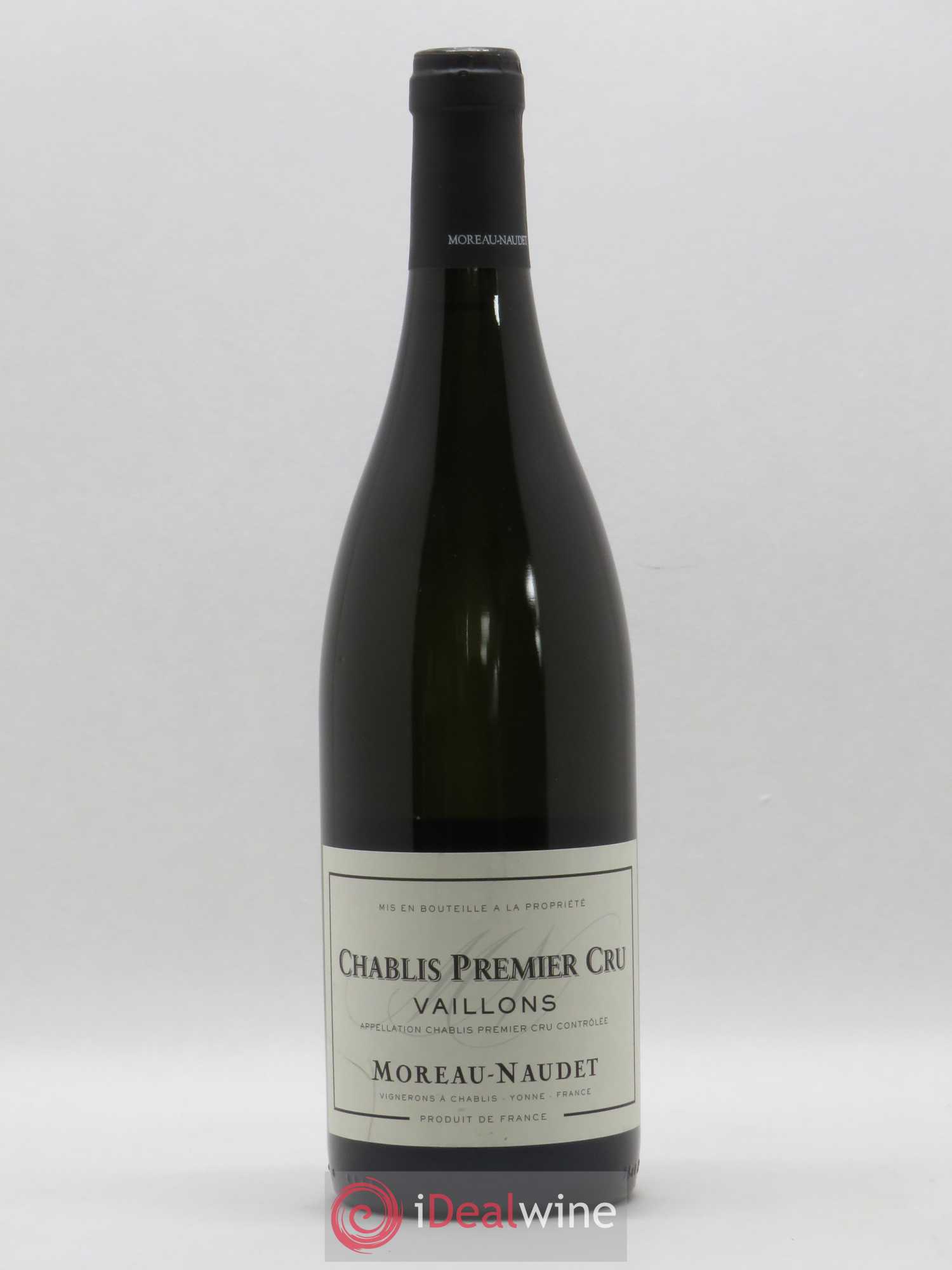 Chablis 1er Cru Vaillons Moreau Naudet (sans prix de réserve) 2015 - Posten von 1 Flasche - 0