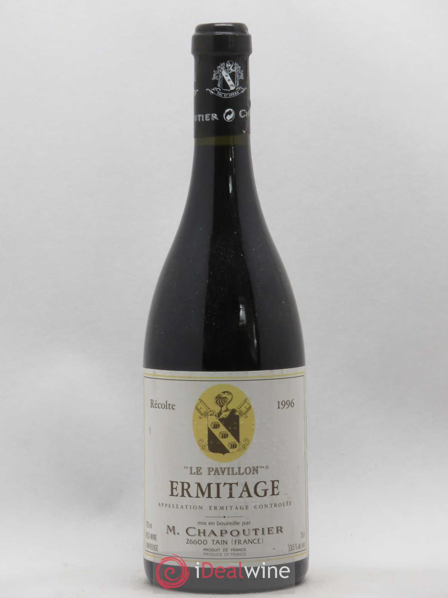 Hermitage Ermitage Le Pavillon Chapoutier 1996 - Lot de 1 bouteille - 0