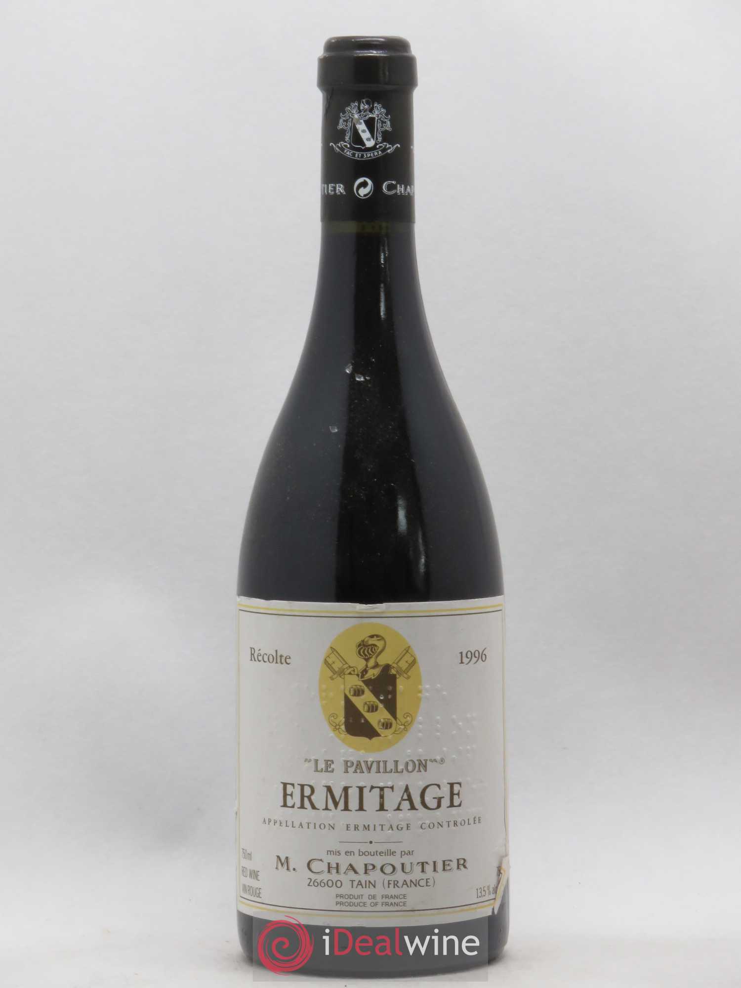 Hermitage Ermitage Le Pavillon Chapoutier (sans prix de réserve) 1996 - Lot de 1 bouteille - 0