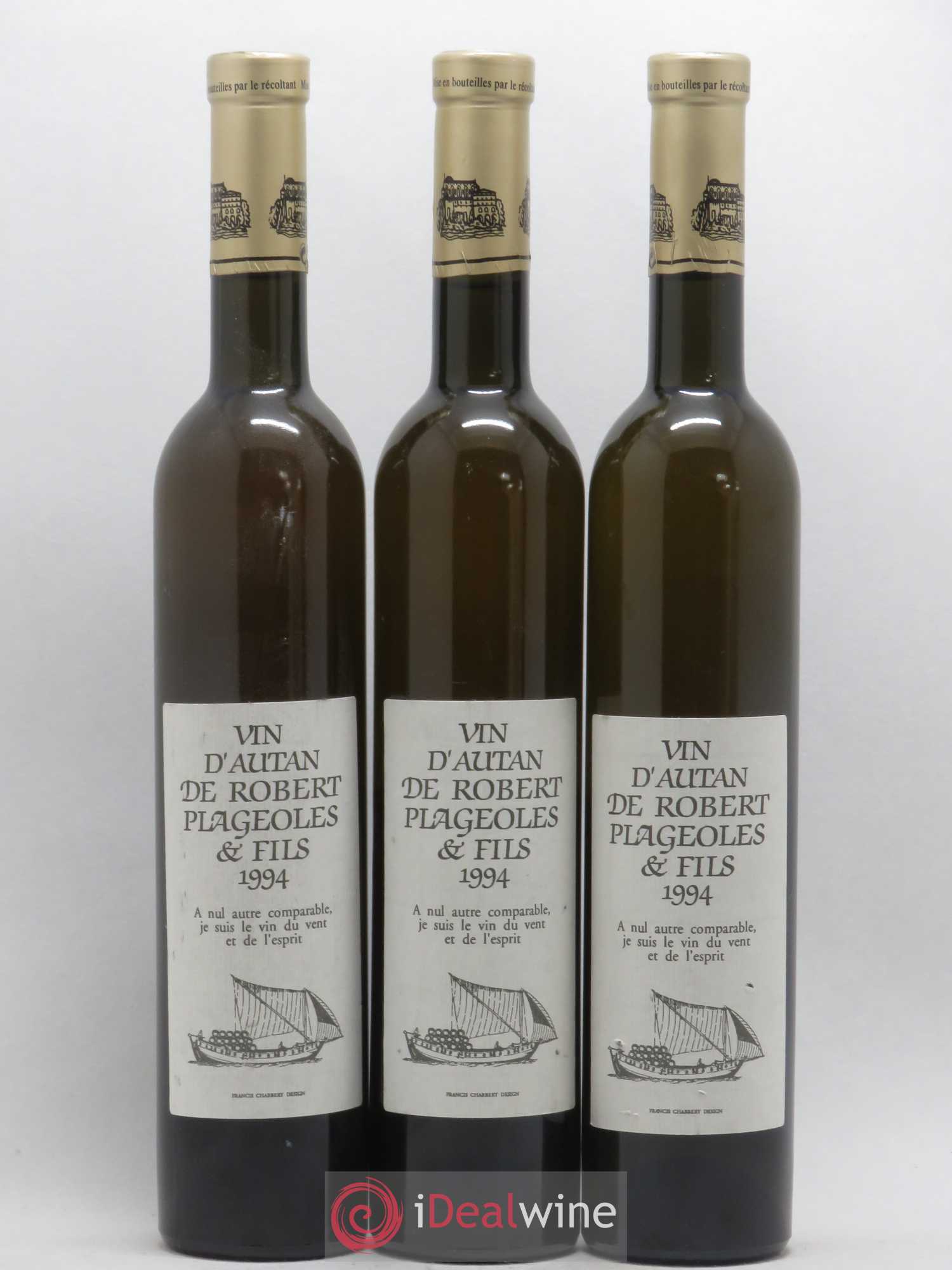 Gaillac Doux vin d'autan de Robert Plageoles 50 cl 1994 - Lotto di 5 bottiglie - 2
