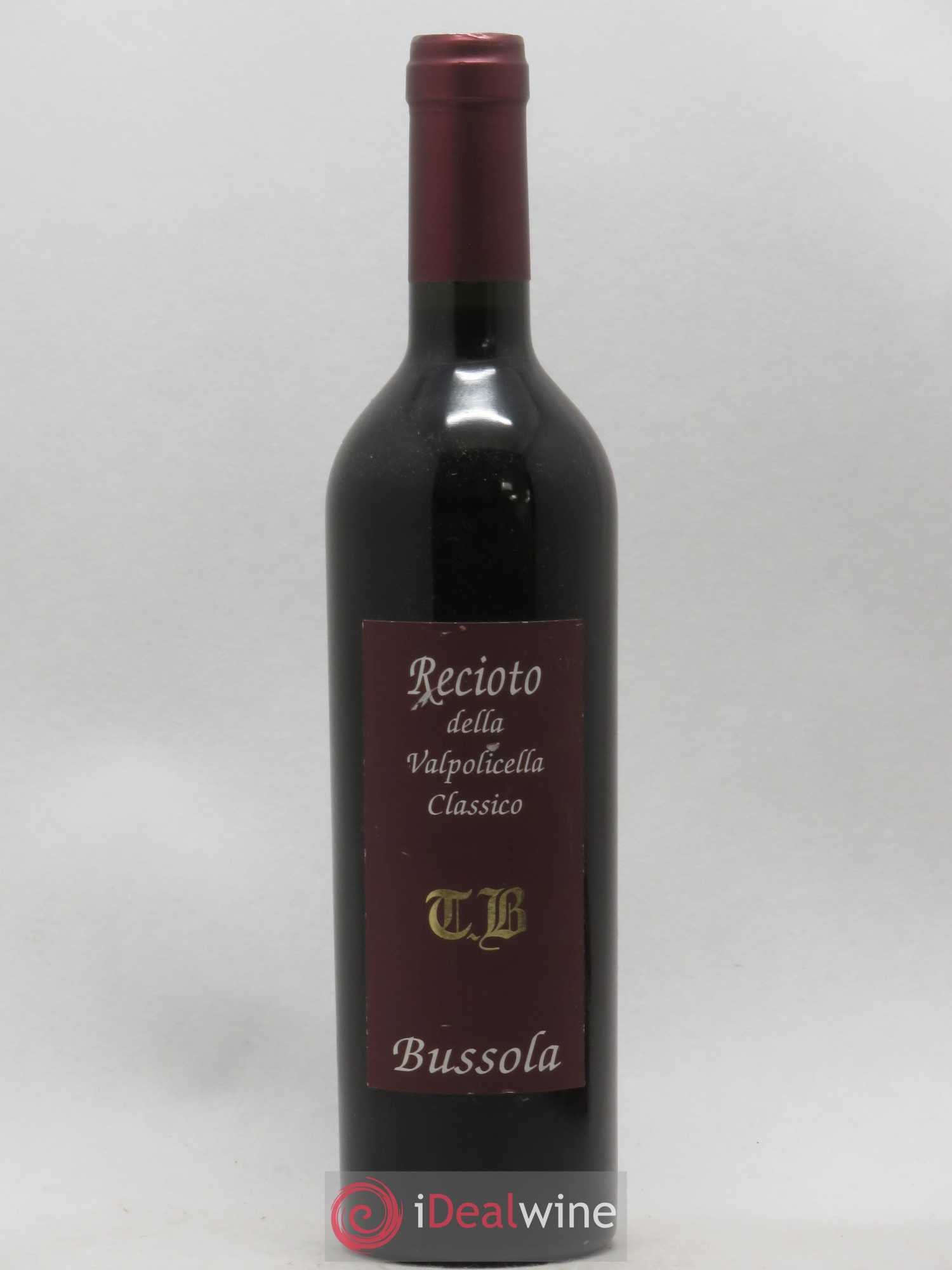 Amarone della Valpolicella DOC Bussola Recioto Della Valpolicella 50 cl (sans prix de réserve) 2000 - Posten von 1 Flasche - 0